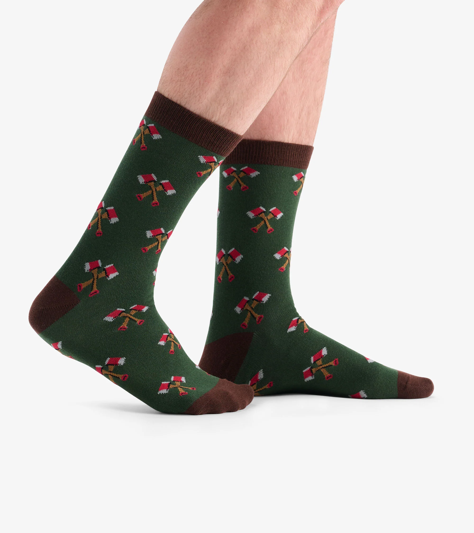 Men's Woodcutters Ale Beer Can Socks - Image 5