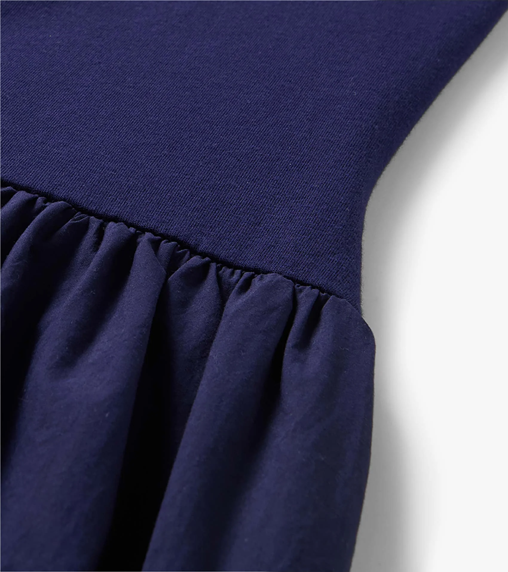 Mix Media Midi Dress - Patriot Blue - Image 6