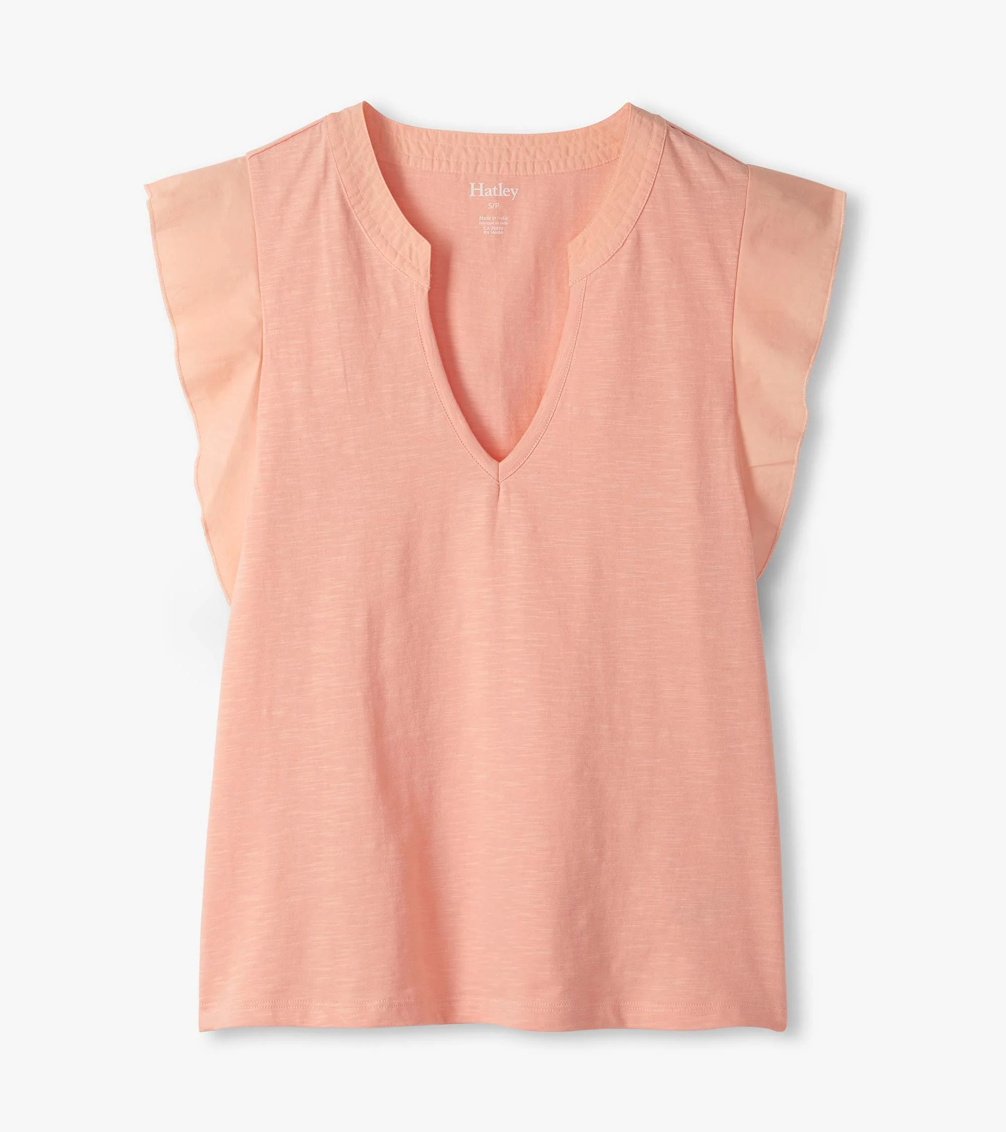 Mix Media Tank - Apricot Blush - Image 2