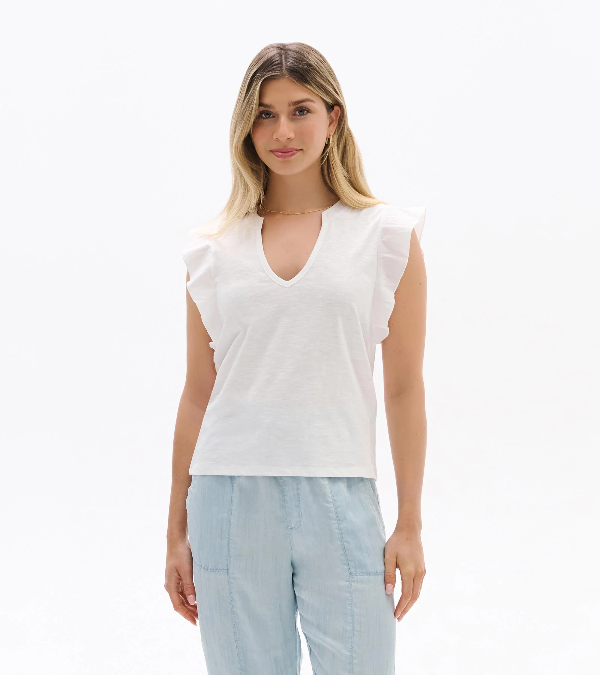 Mix Media Tank - White