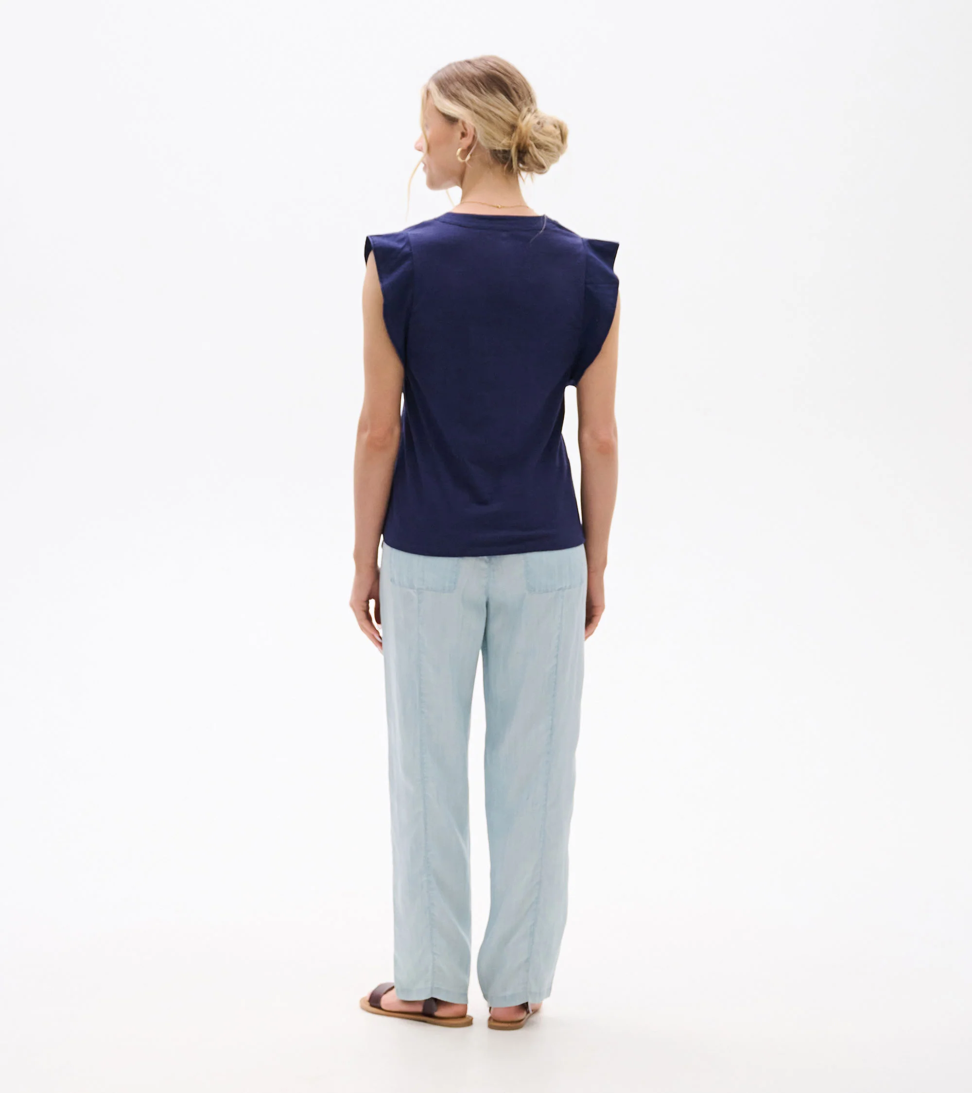 Mixed Media Tank - Patriot Blue - Image 5