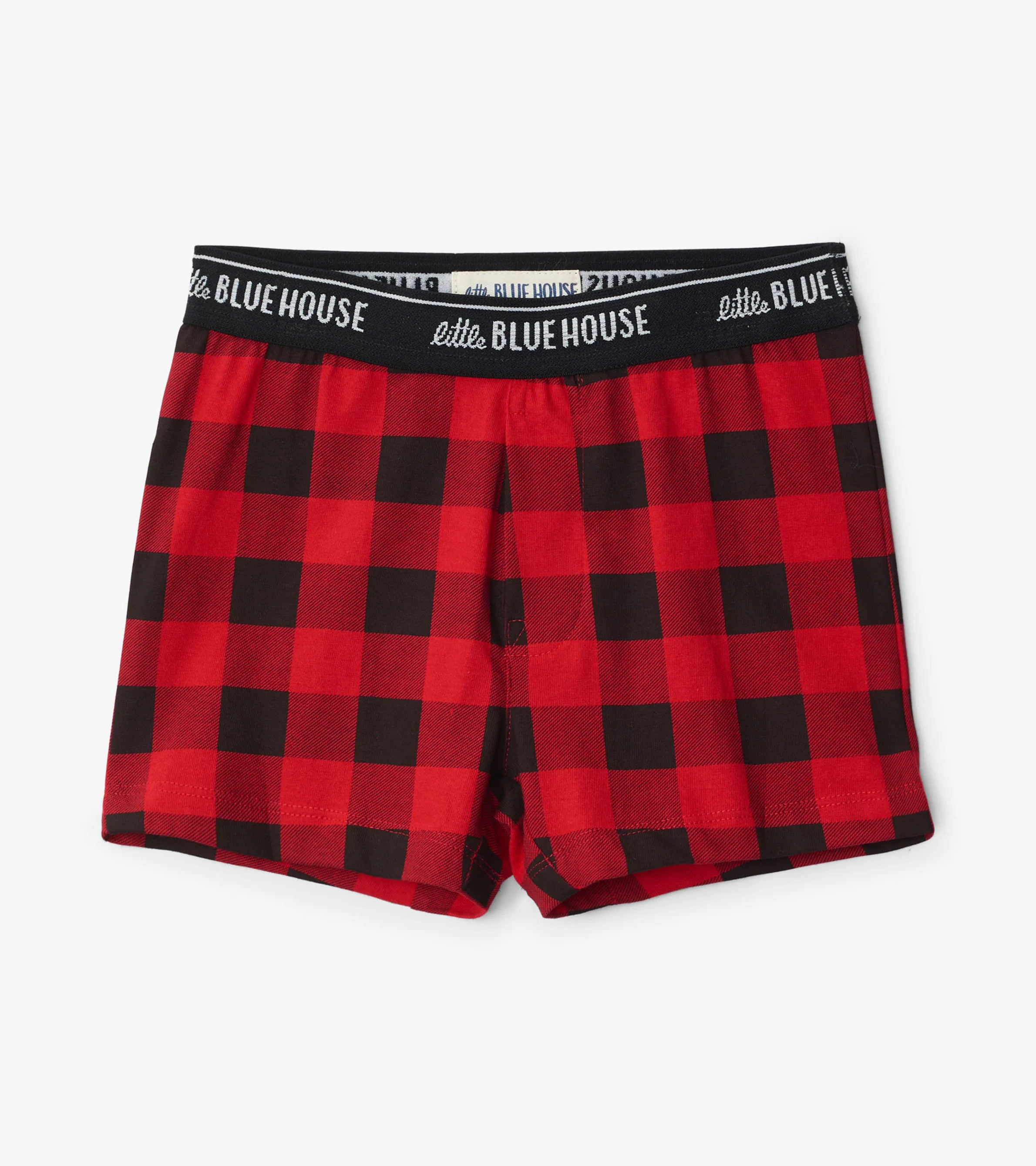 Moose On Plaid Boys' Boxer Briefs - Image 2