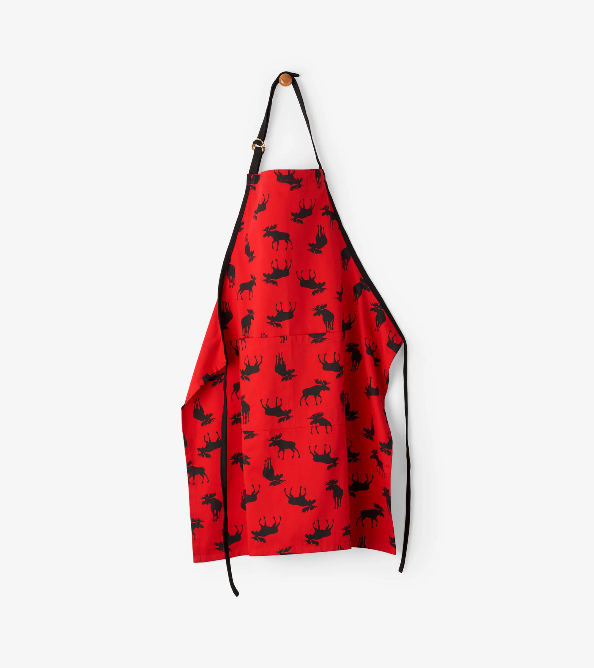 Moose on Red Apron - Image 2