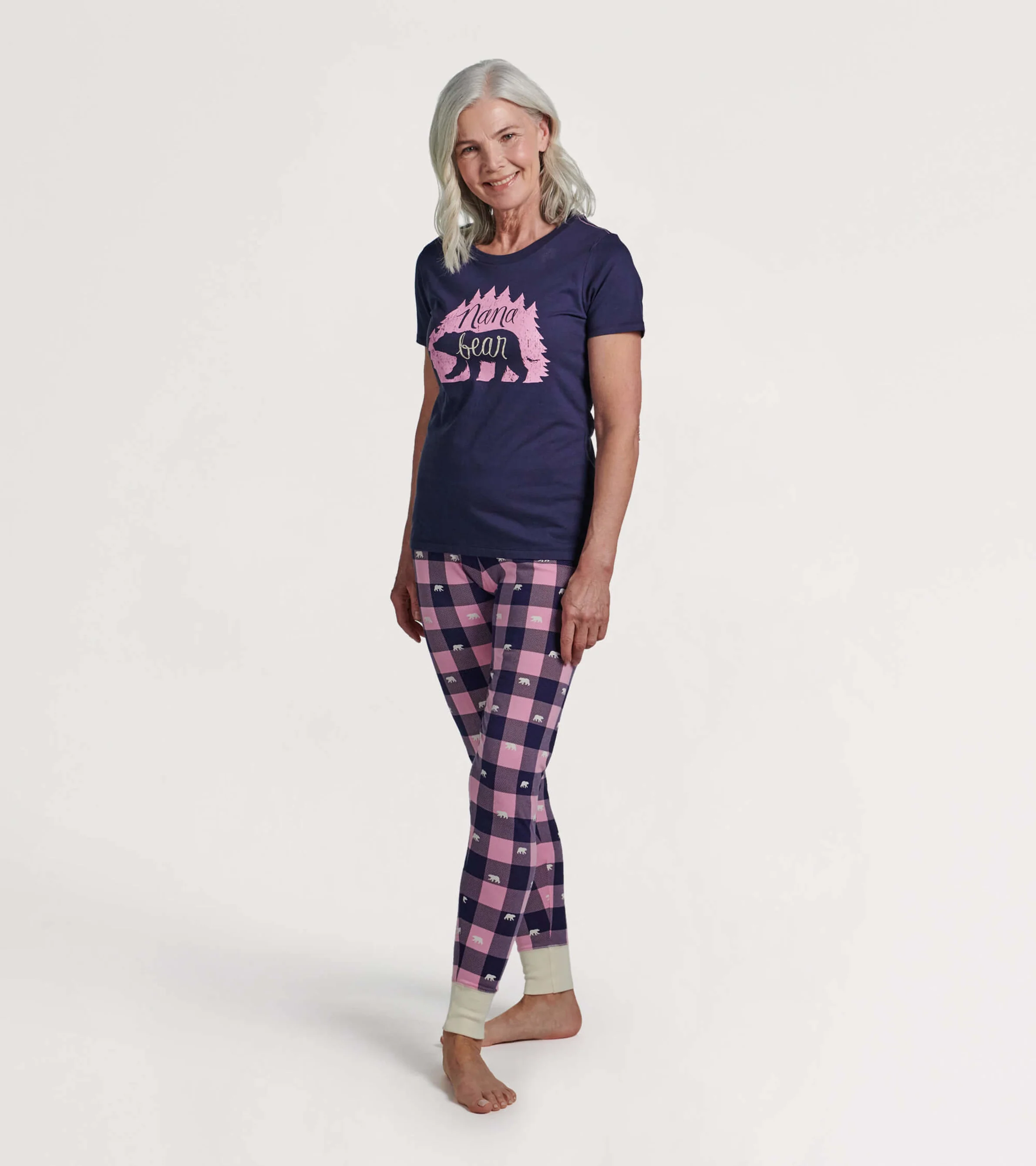 Nana Bear Women's Pajama T-Shirt - Image 3