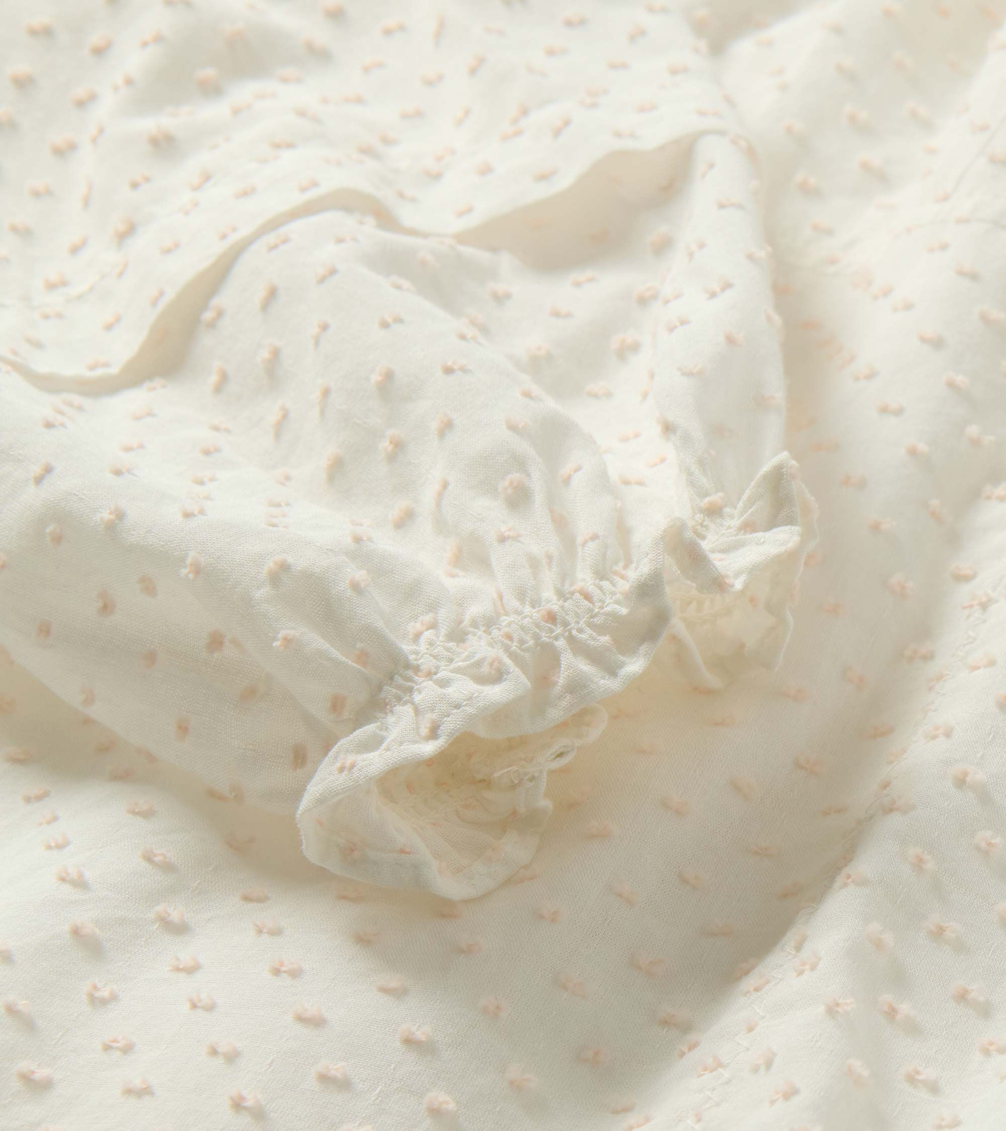 Naomi Blouse - Blush Swiss Dot - Image 6