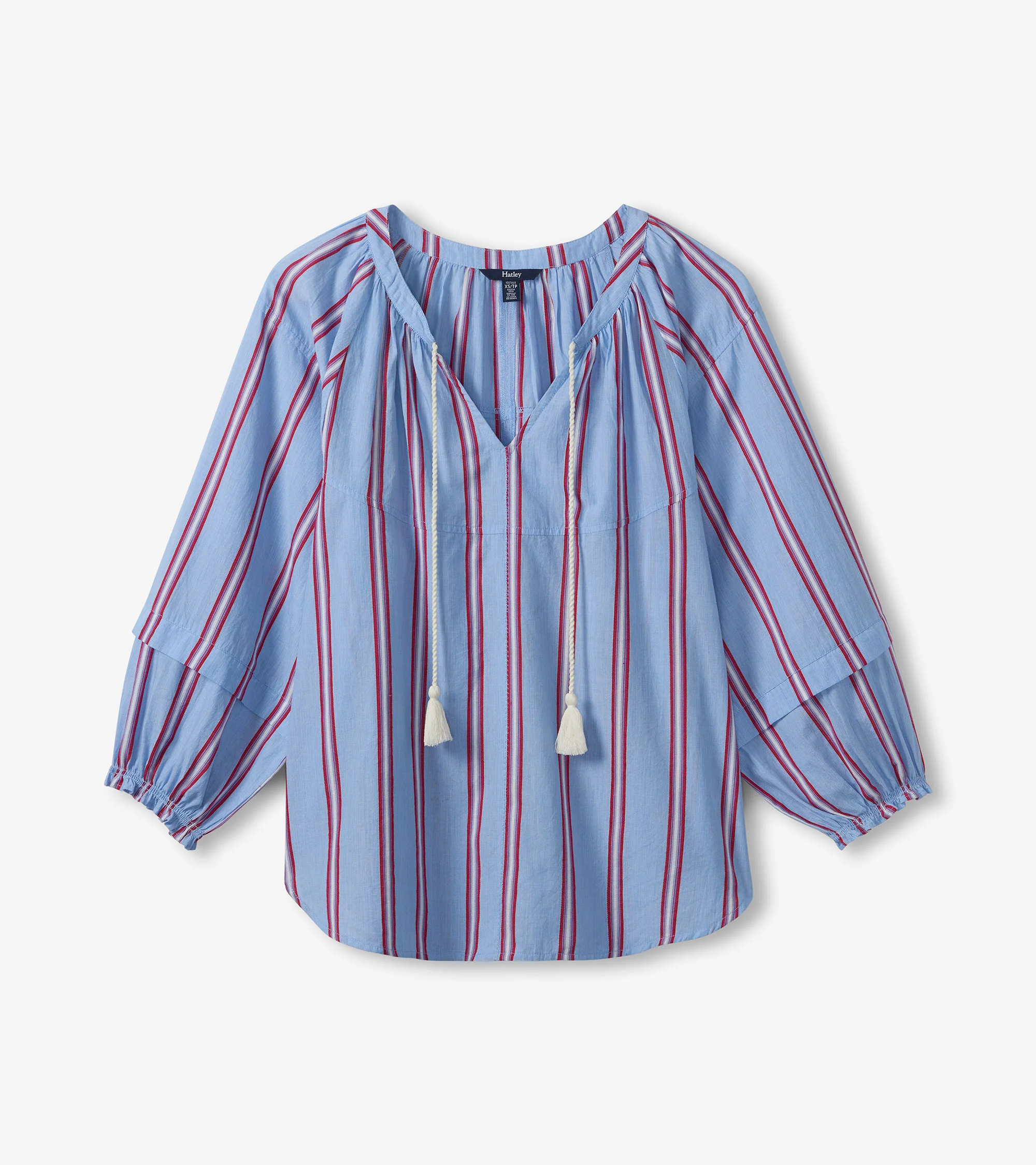 Naomi Blouse - Chambray Rainbow - Image 2