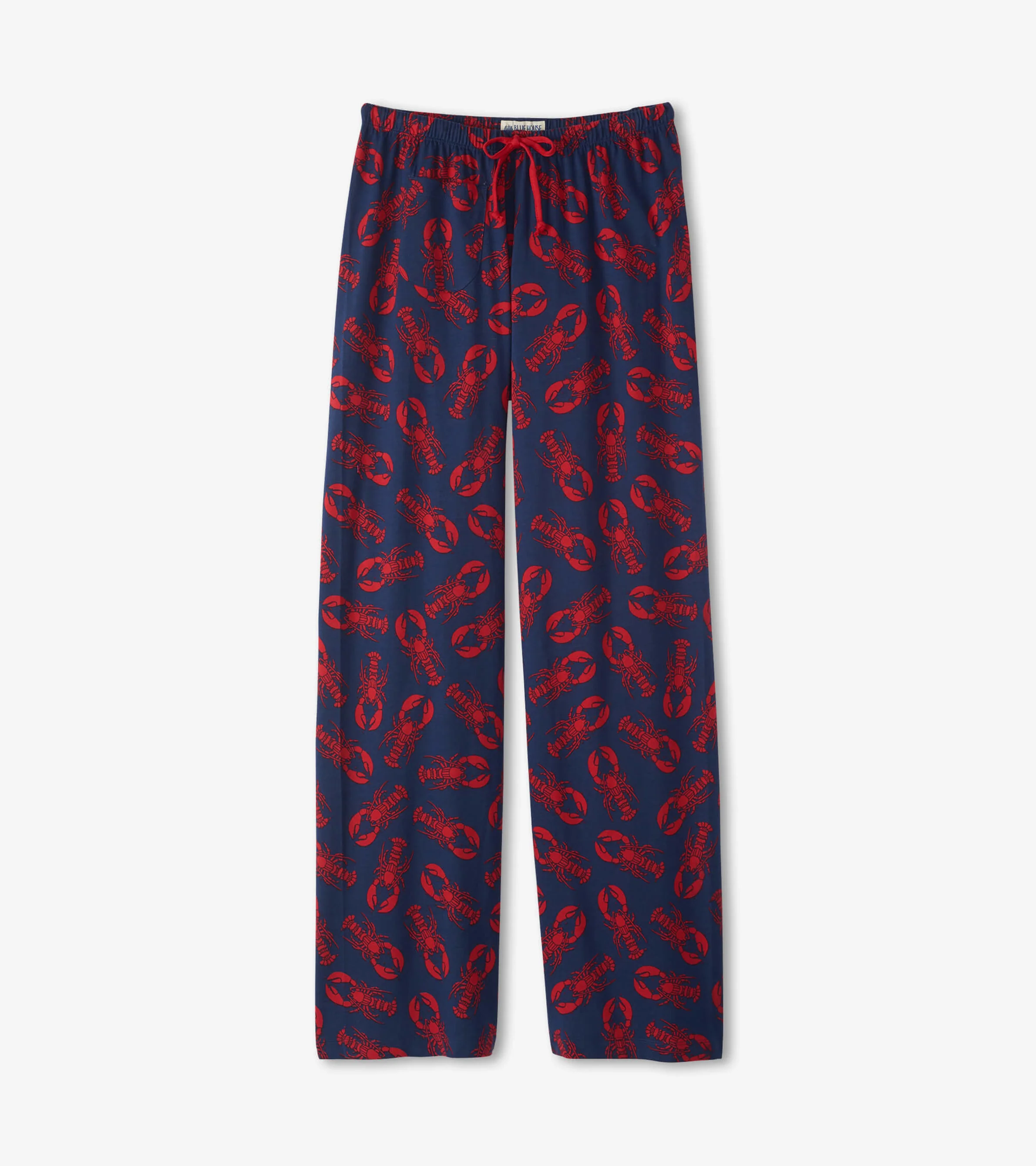Navy Lobster Women's Cotton Pajama Pants - Image 2