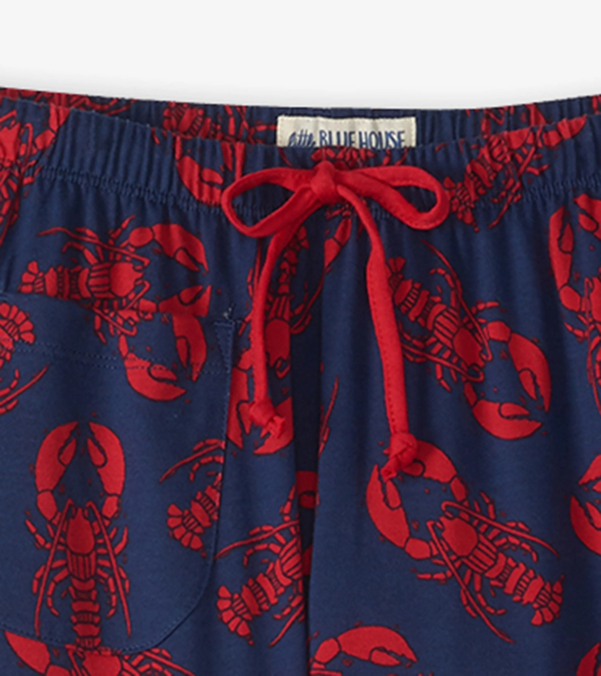 Navy Lobster Women's Cotton Pajama Pants - Image 5