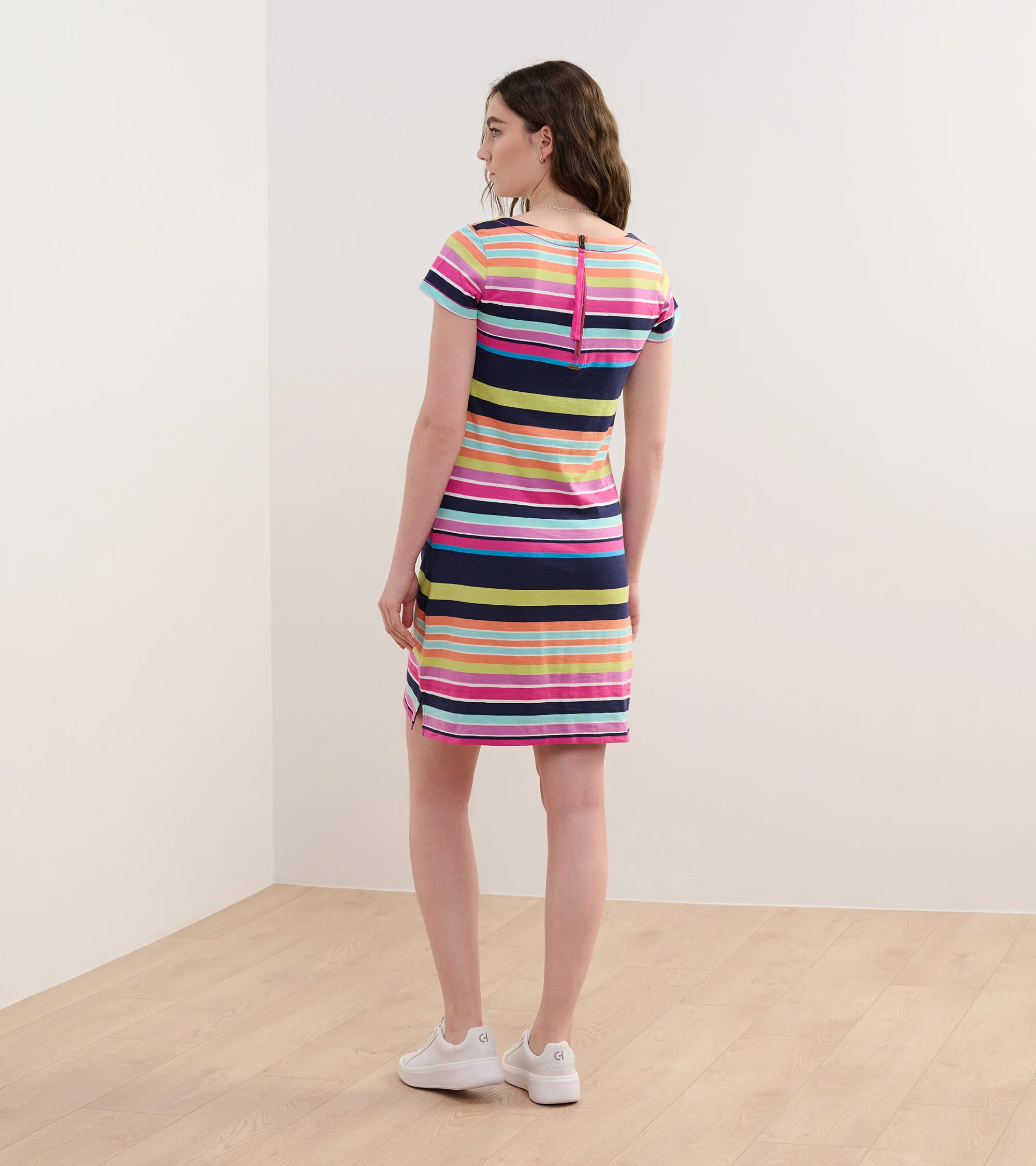 Nellie Dress - Hot Stripes - Image 3