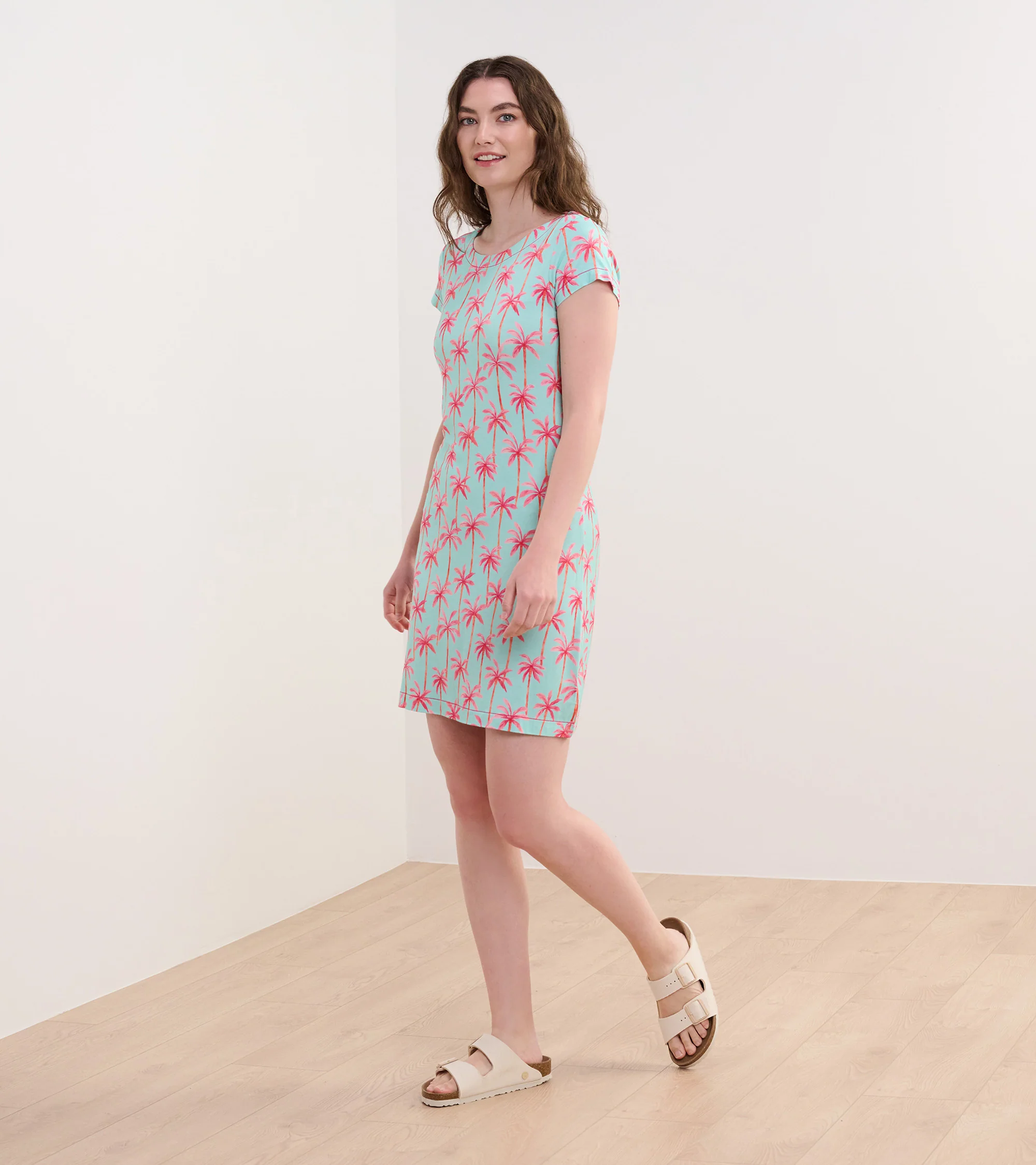 Nellie Dress - Painted Palms - Image 3