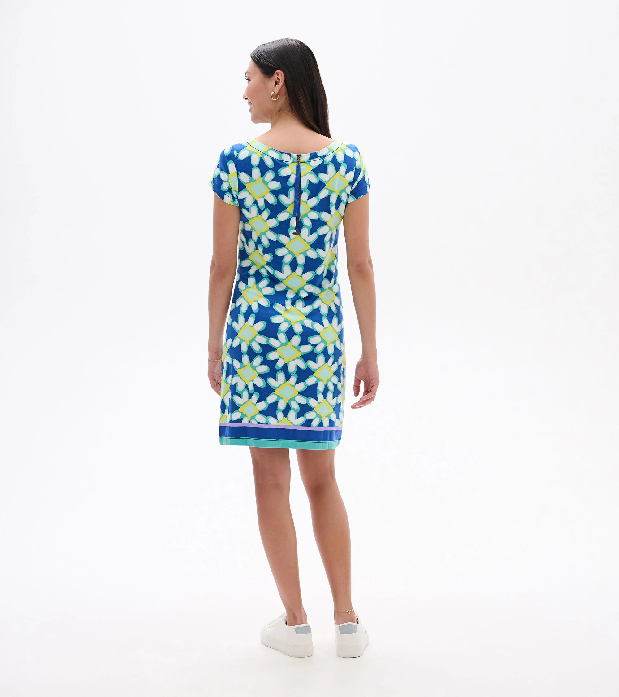 Nellie Dress - Shibori Flowers - Image 4