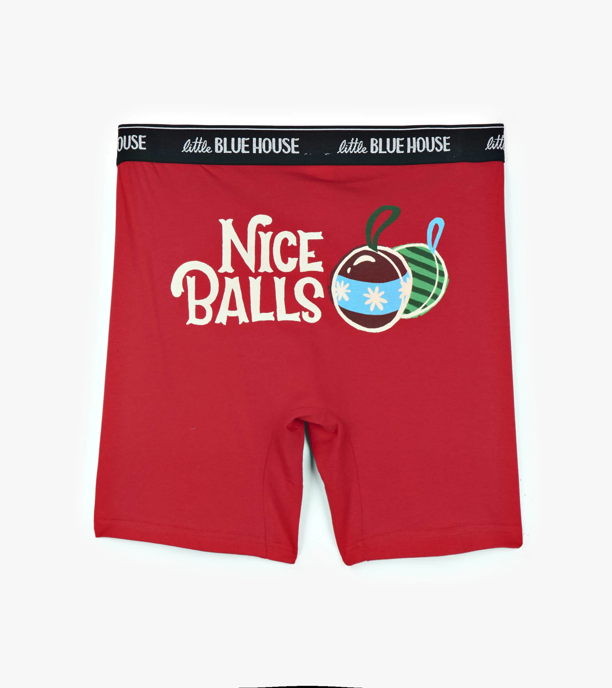 Men's Nice Balls Holiday Ornament Boxers - Image 3