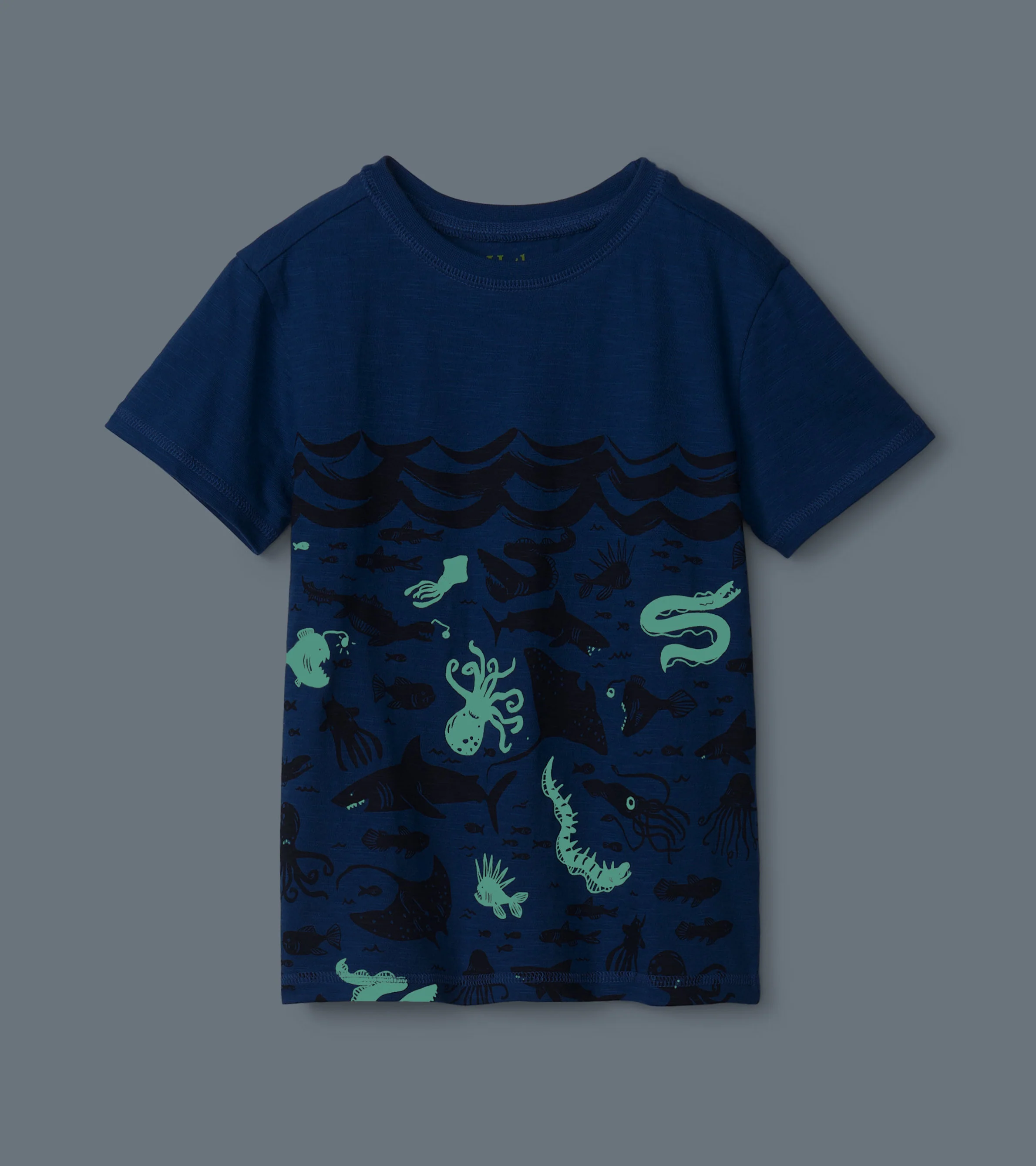 Ocean Glow In The Dark Graphic Tee - Image 2