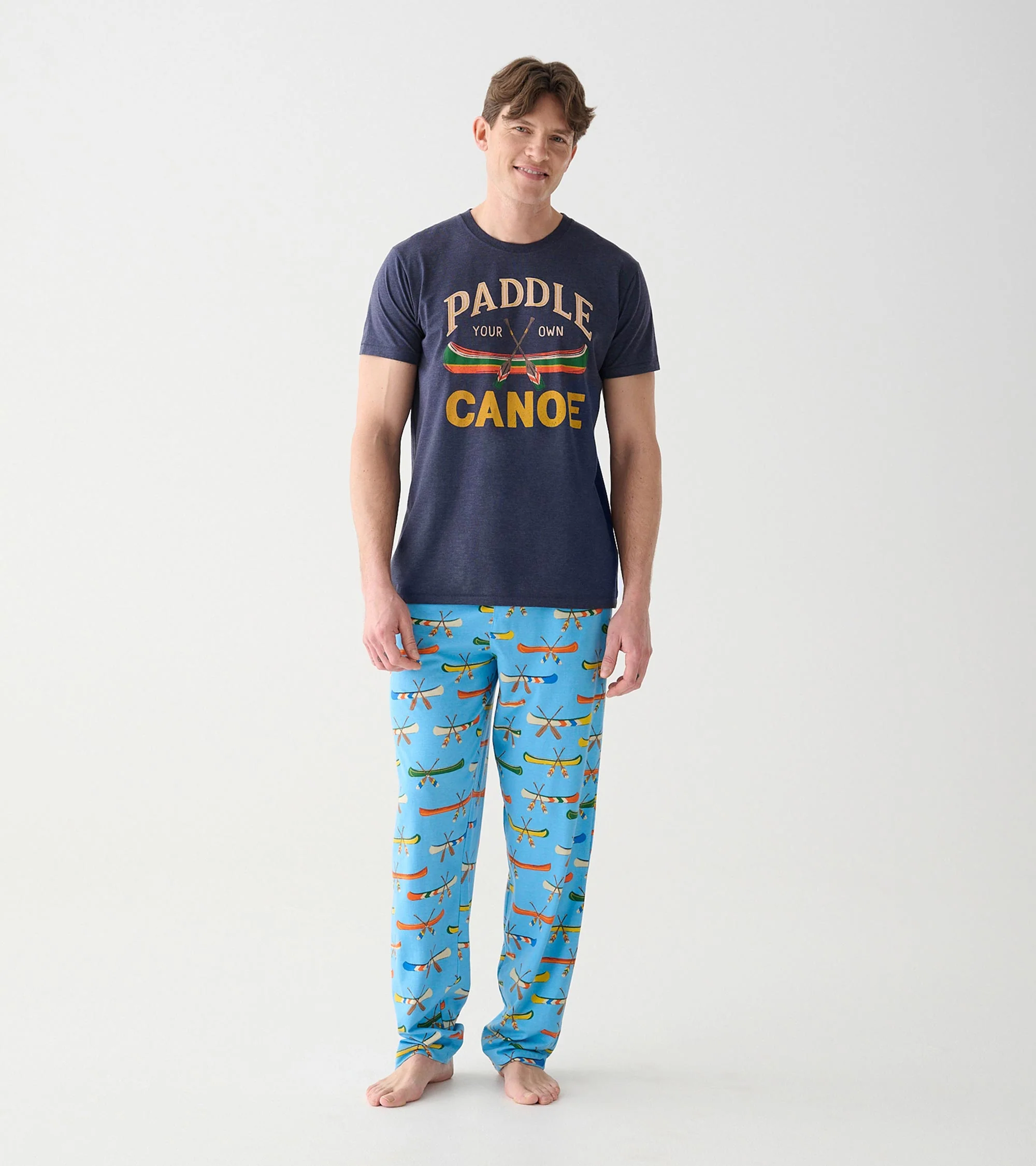 On The Lake Men's Cotton Pajama Pants - Image 4