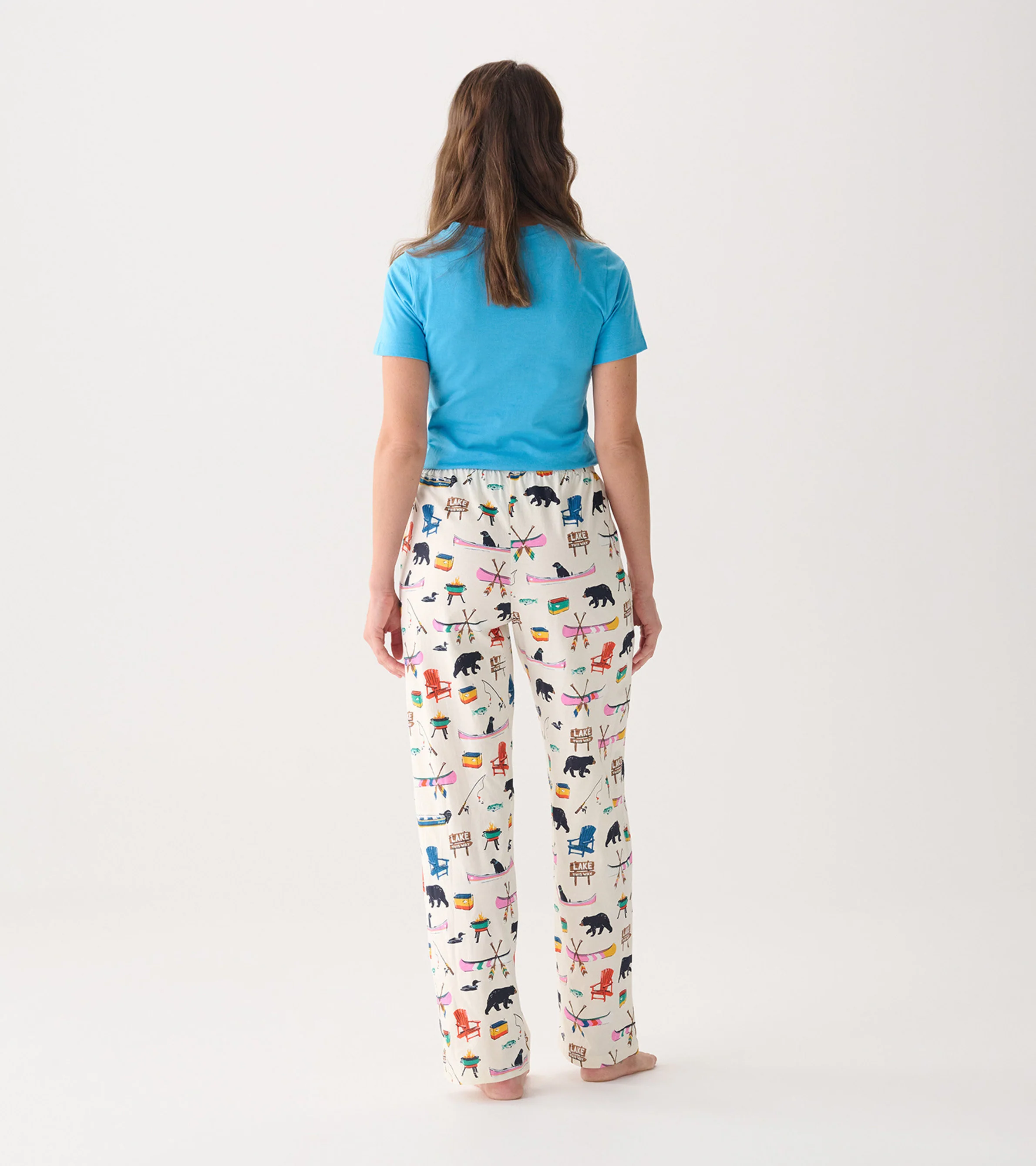 On The Lake Women's Cotton Pajama Pants - Image 4