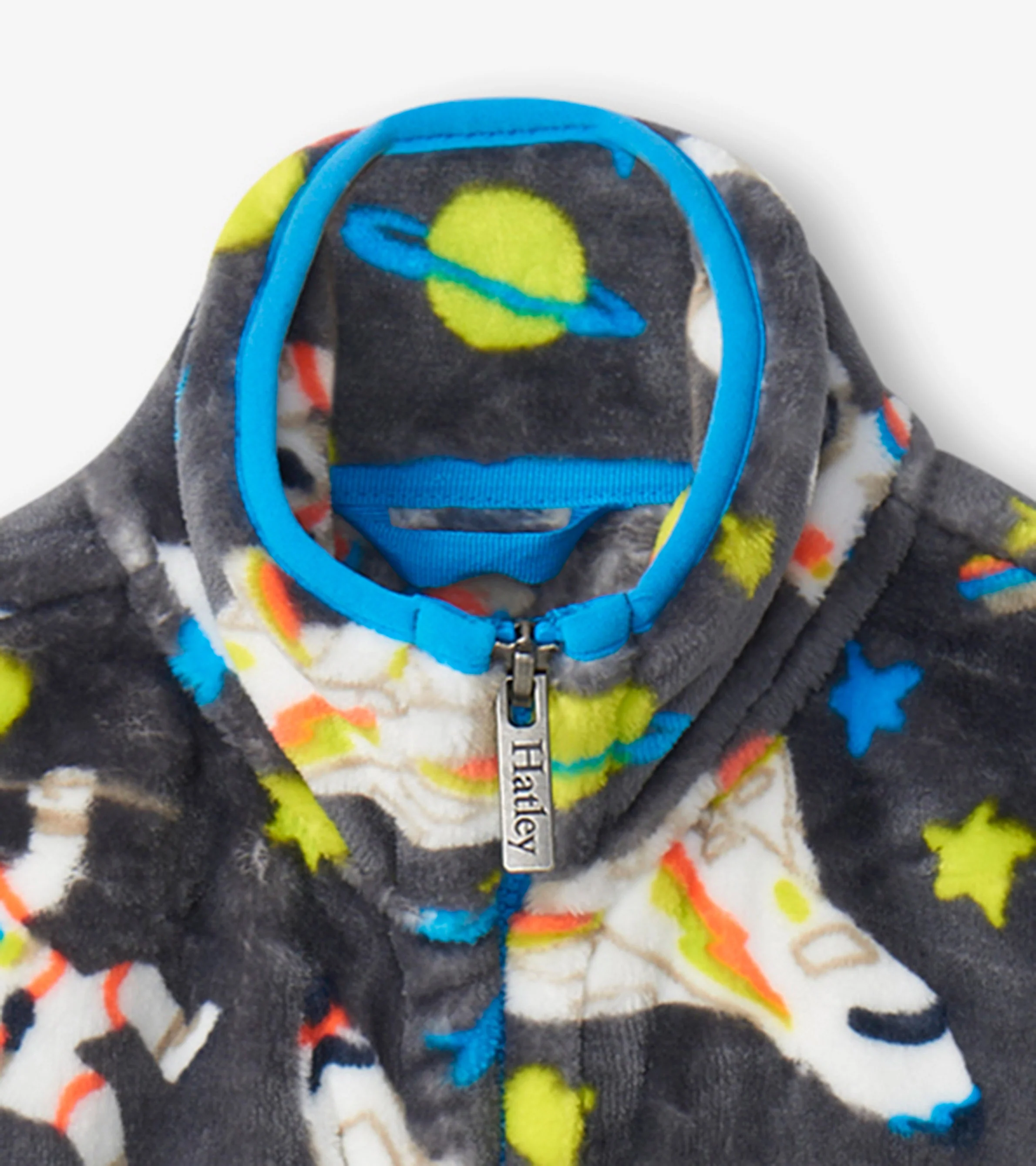 Kids Astronaut Fleece Jacket - Image 3