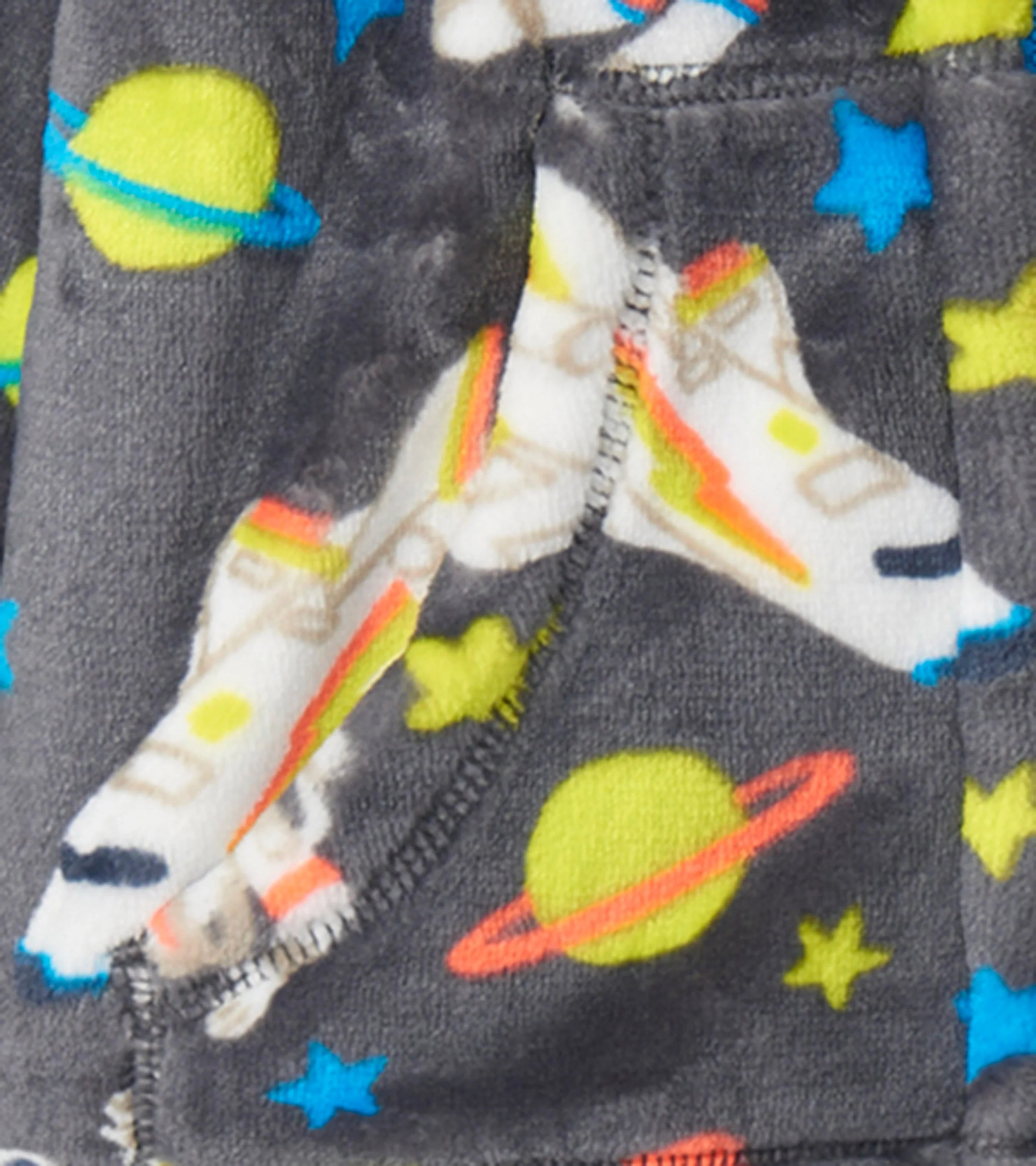 Kids Astronaut Fleece Jacket - Image 5