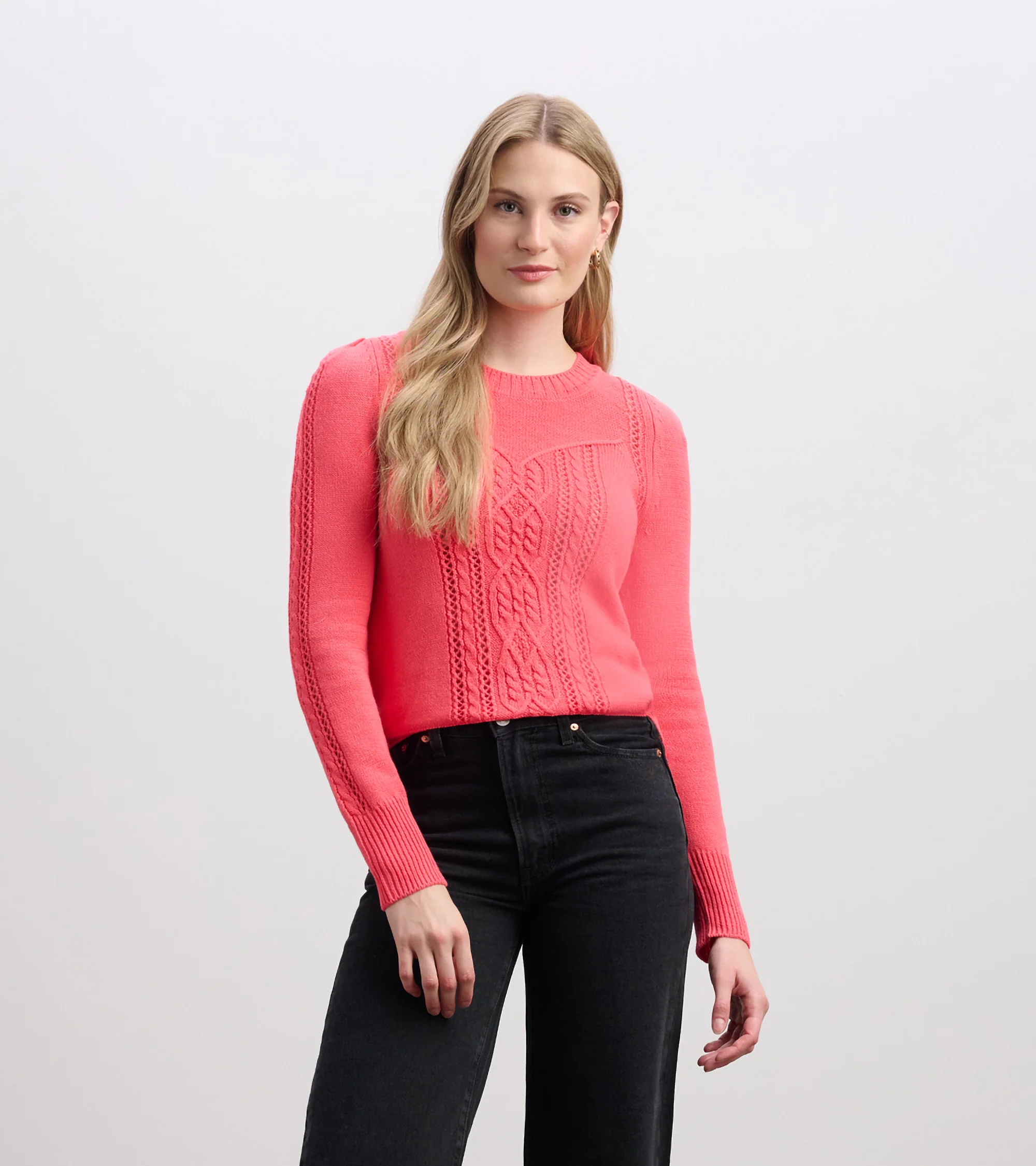 Phoebe Sweater - Neon Melon
