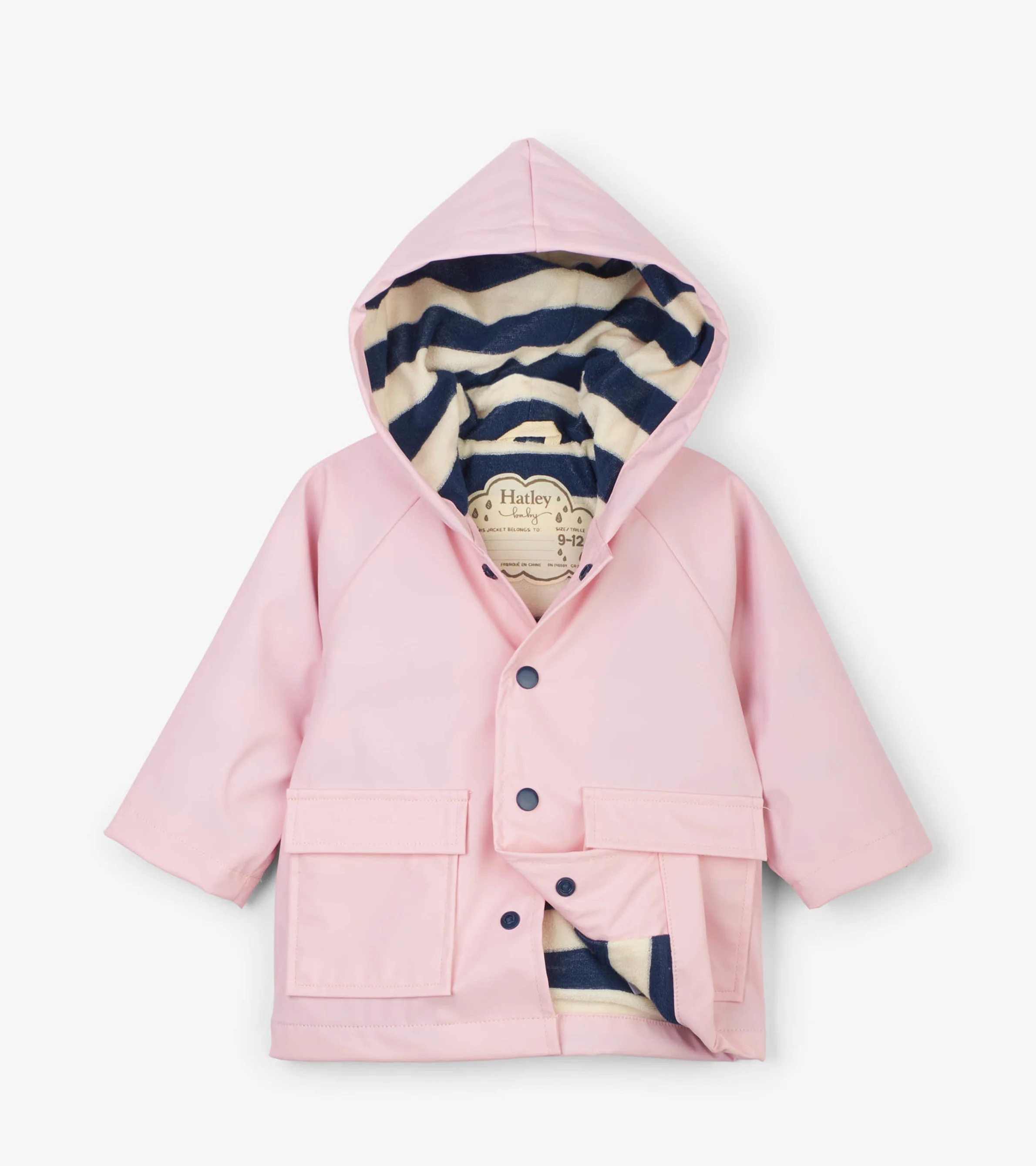 Pink Baby Raincoat - Image 3