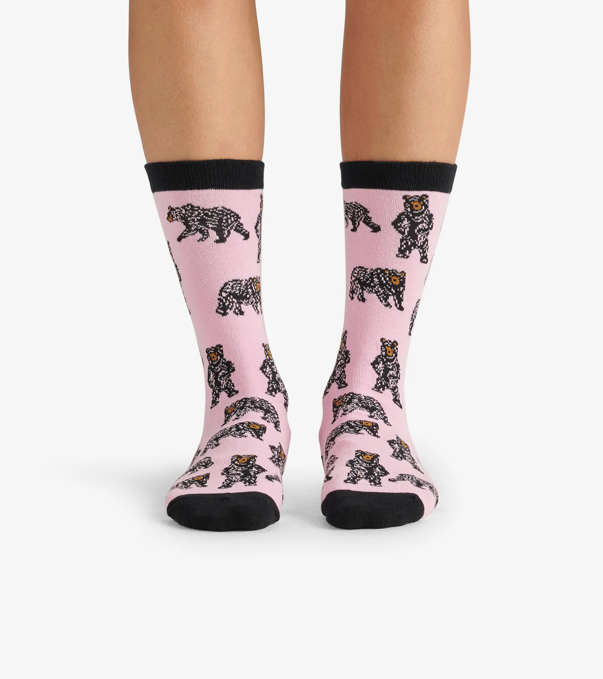 Pink Wild Bears Women's Crew Socks - Image 3