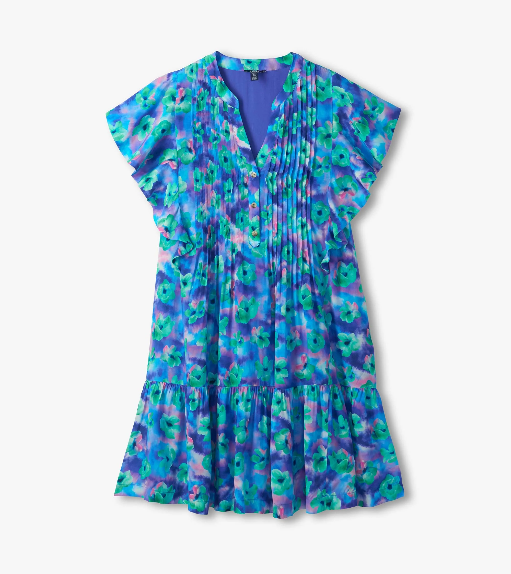 Pintuck Dress - Floating Flowers - Image 2