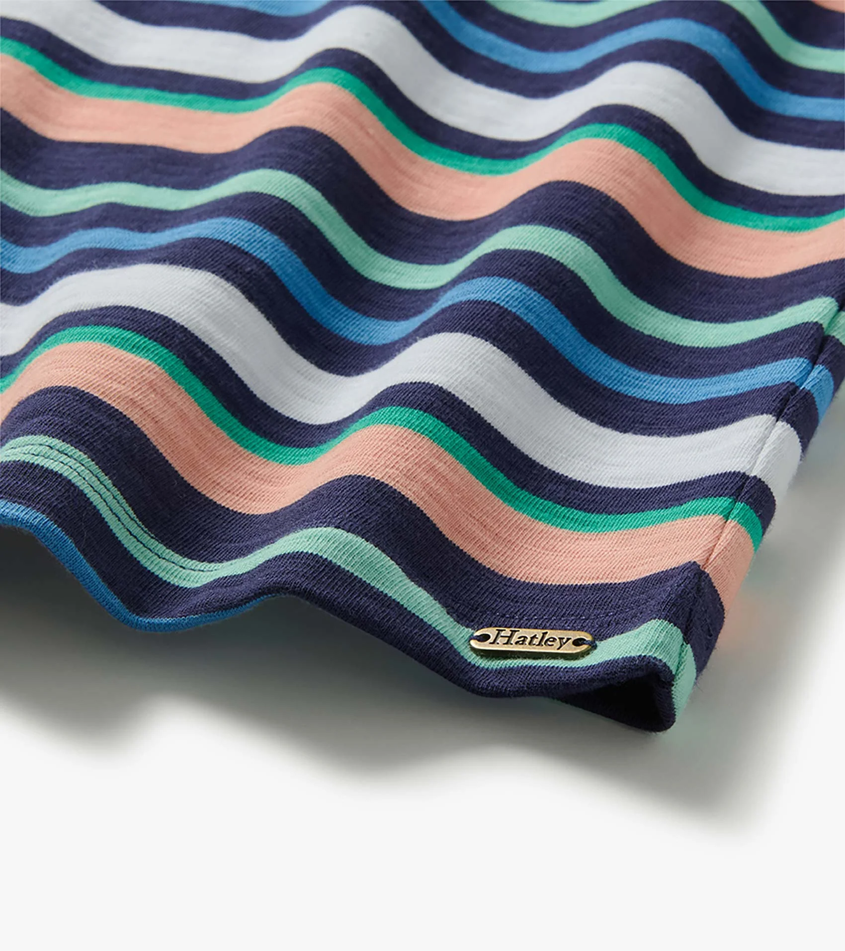 Pocket Tee Dress - Seaside Stripes - Image 6