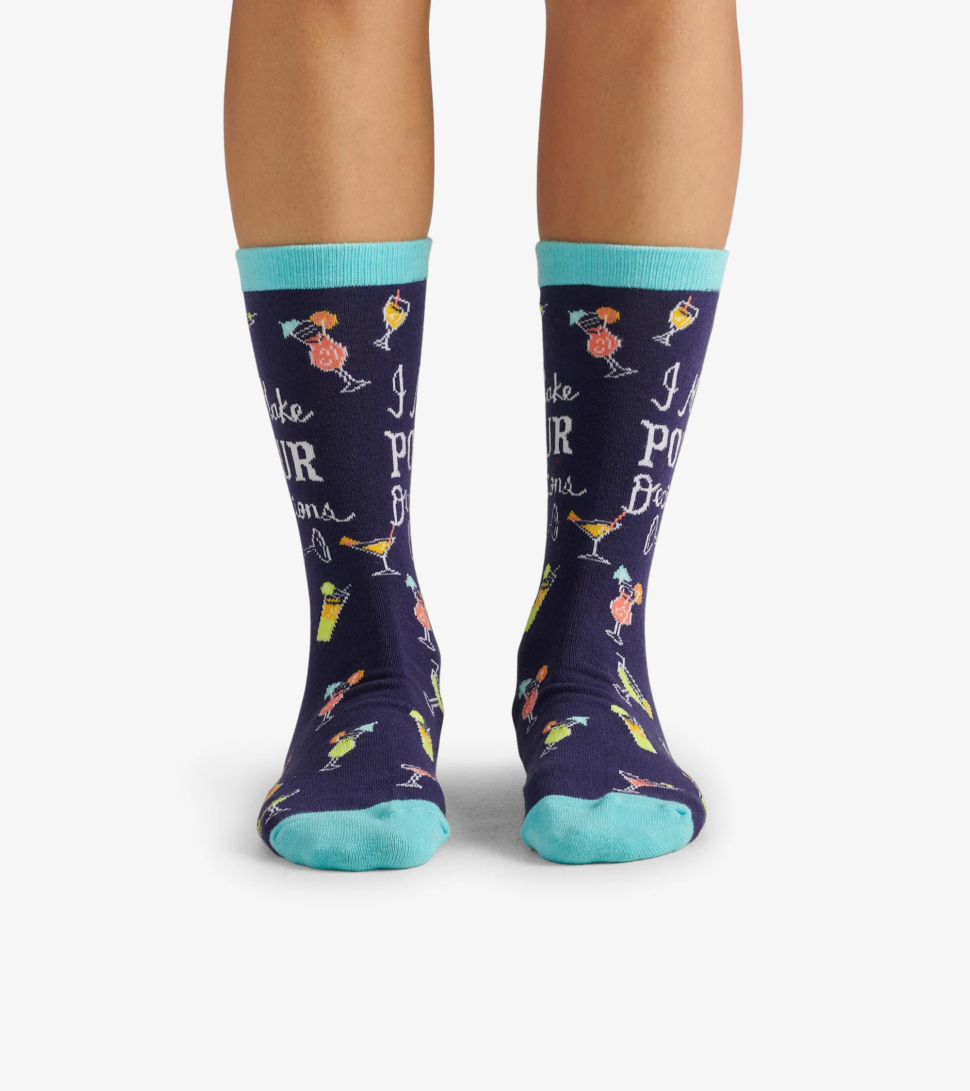 Pour Decisions Women's Crew Socks - Image 3