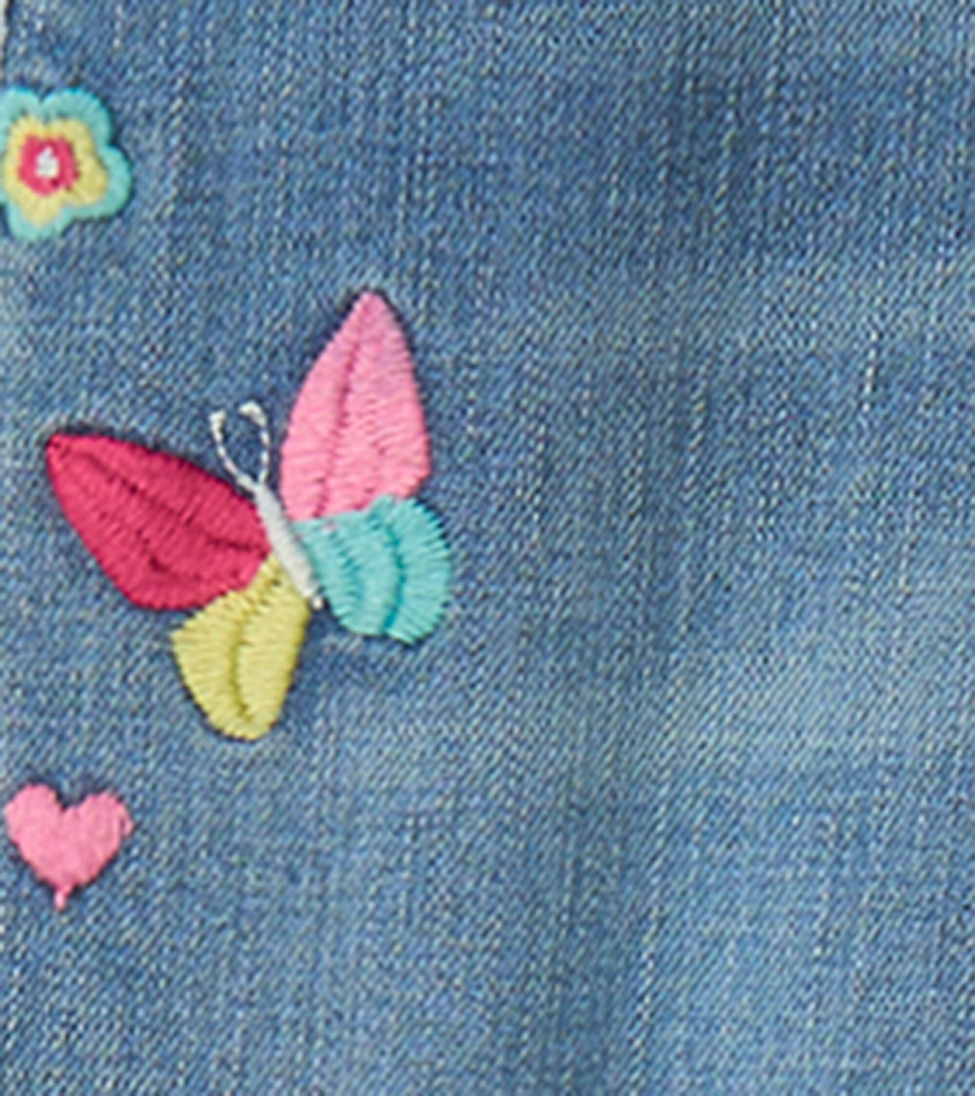 Girls Pretty Patches Stretch Jeans - Image 6