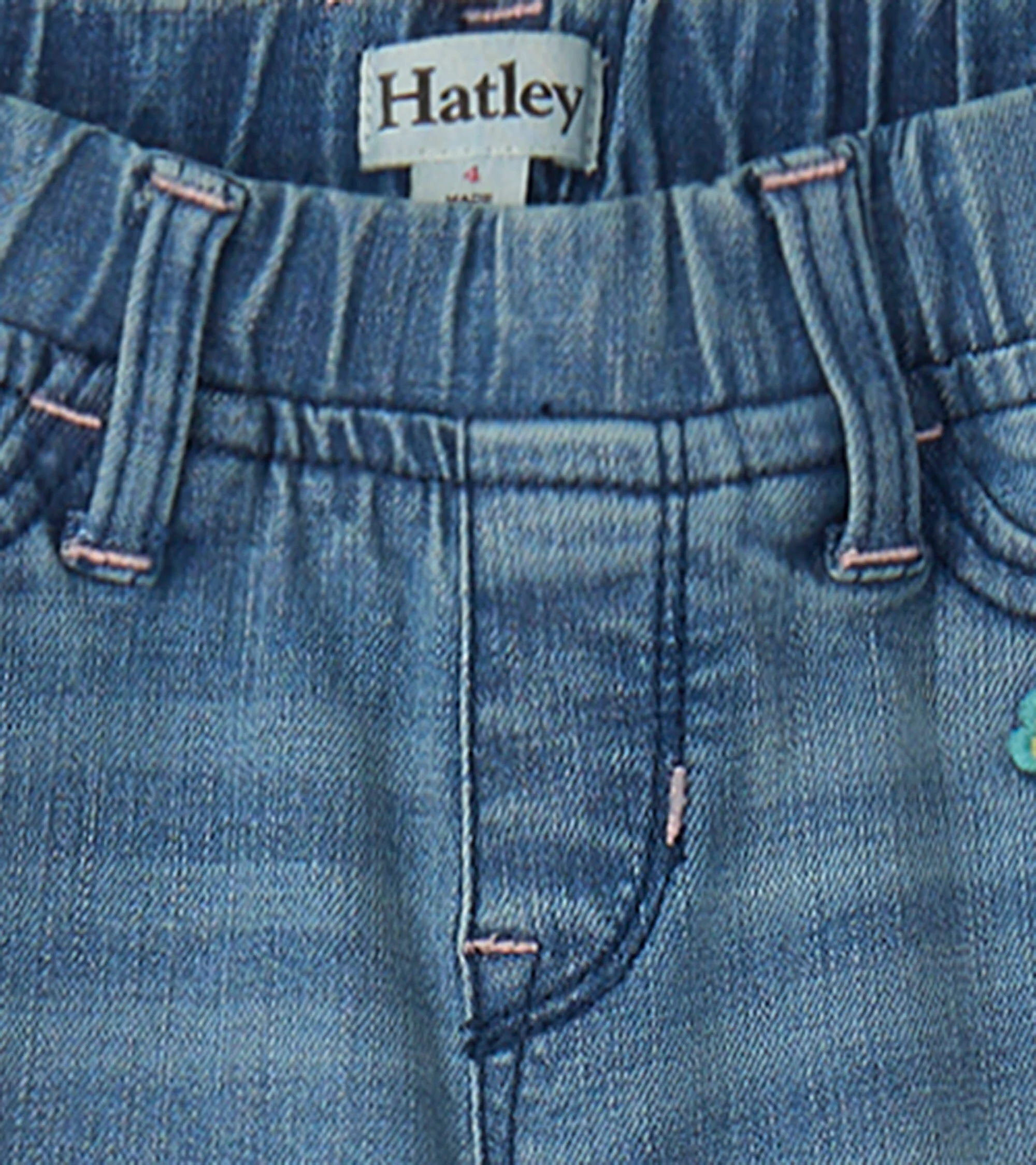 Girls Pretty Patches Stretch Jeans - Image 7