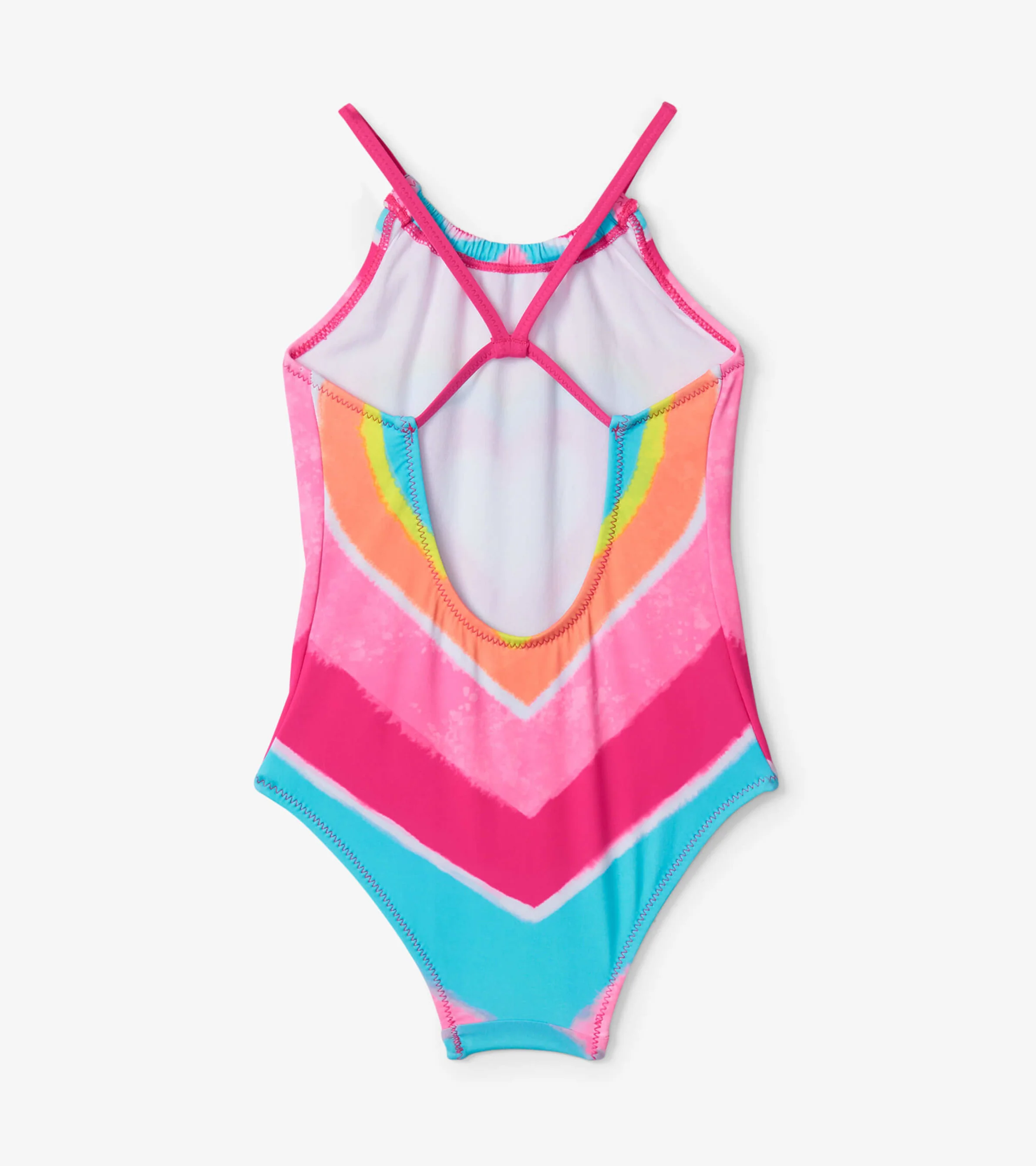 Psychedelic Heart Gather Front Swimsuit - Image 3