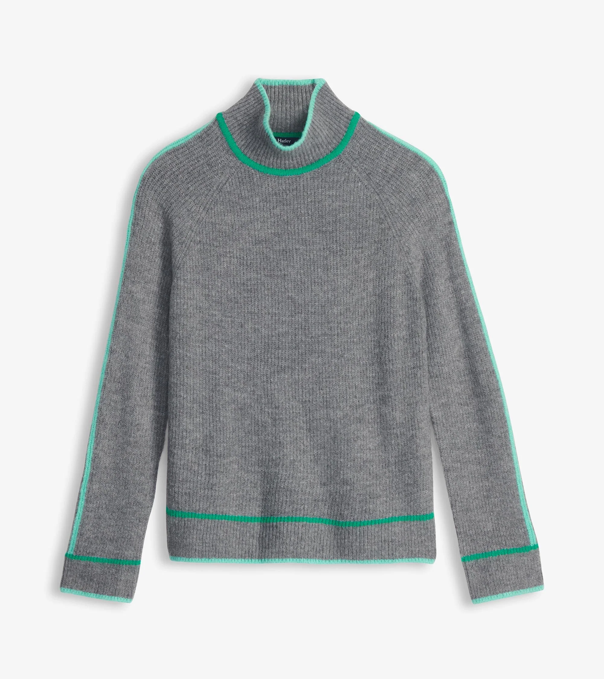 Raglan Pullover - Charcoal Heather - Image 2