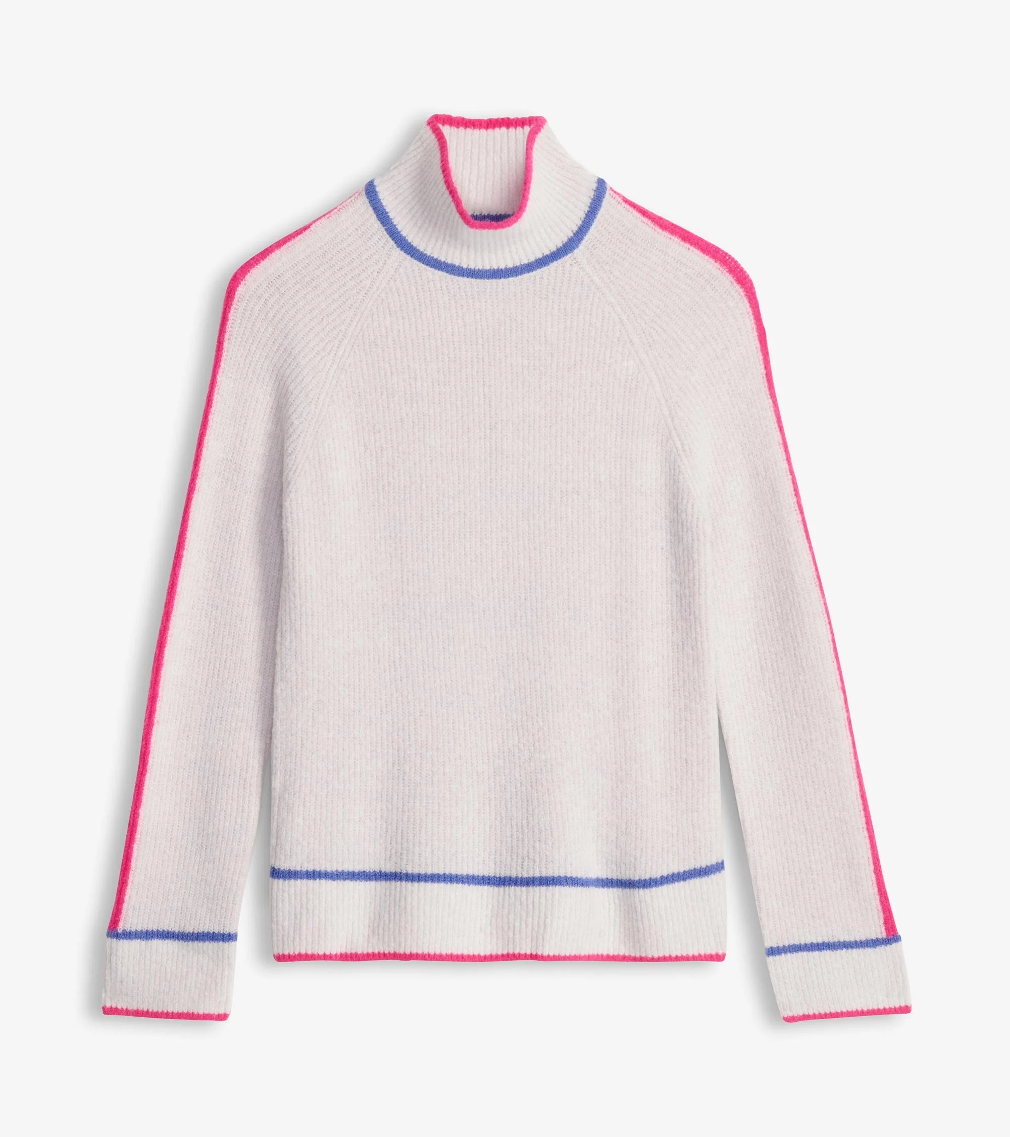 Raglan Pullover - Pale Snow Melange - Image 2