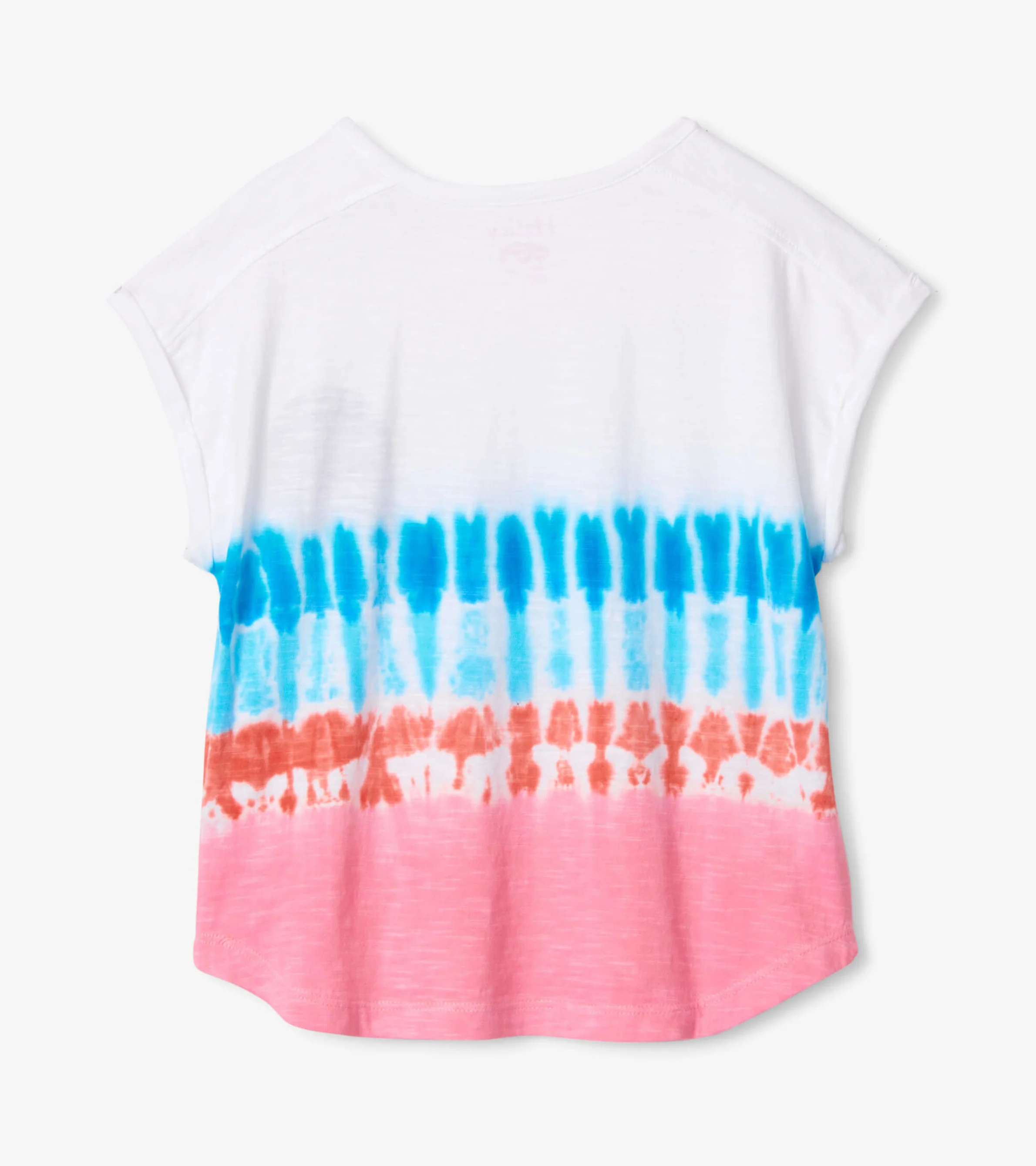 Rainbow Tie Dye Relaxed Tee - Image 2