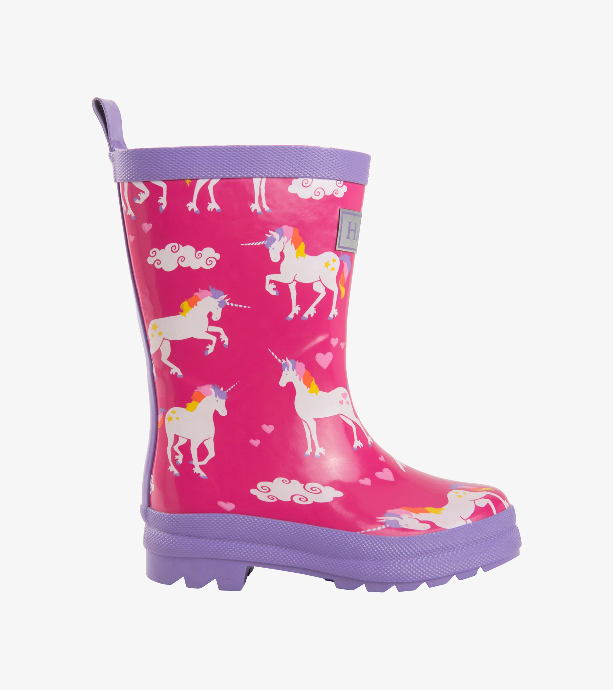 Rainbow Unicorns Rain Boots - Image 3