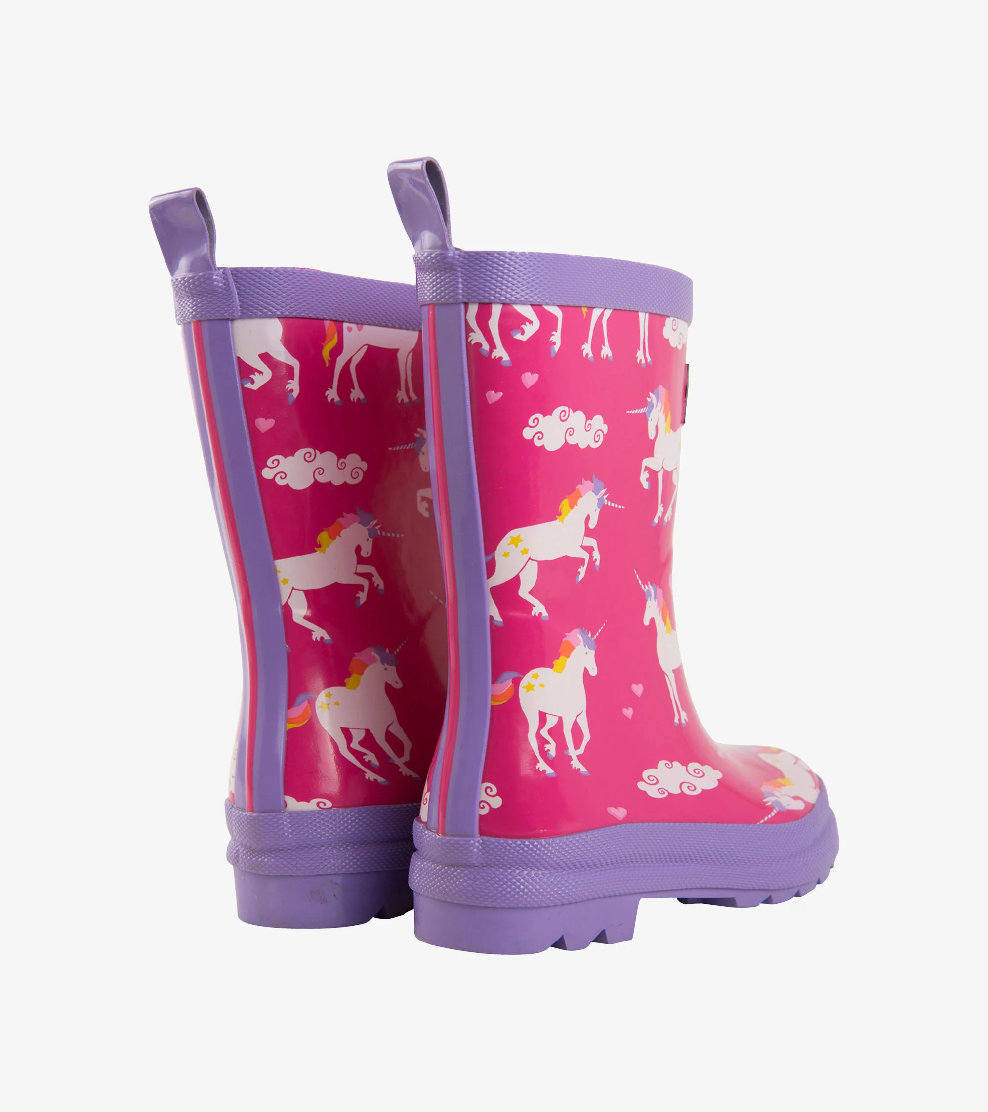 Rainbow Unicorns Rain Boots - Image 4