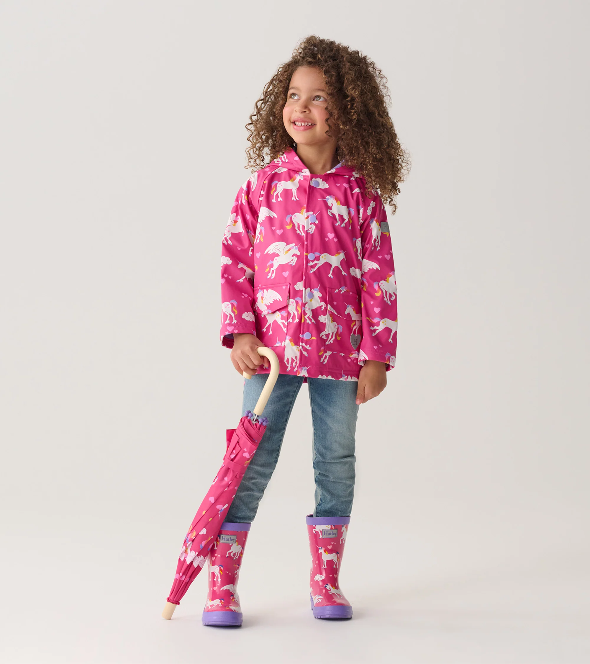 Rainbow Unicorns Rain Boots - Image 5