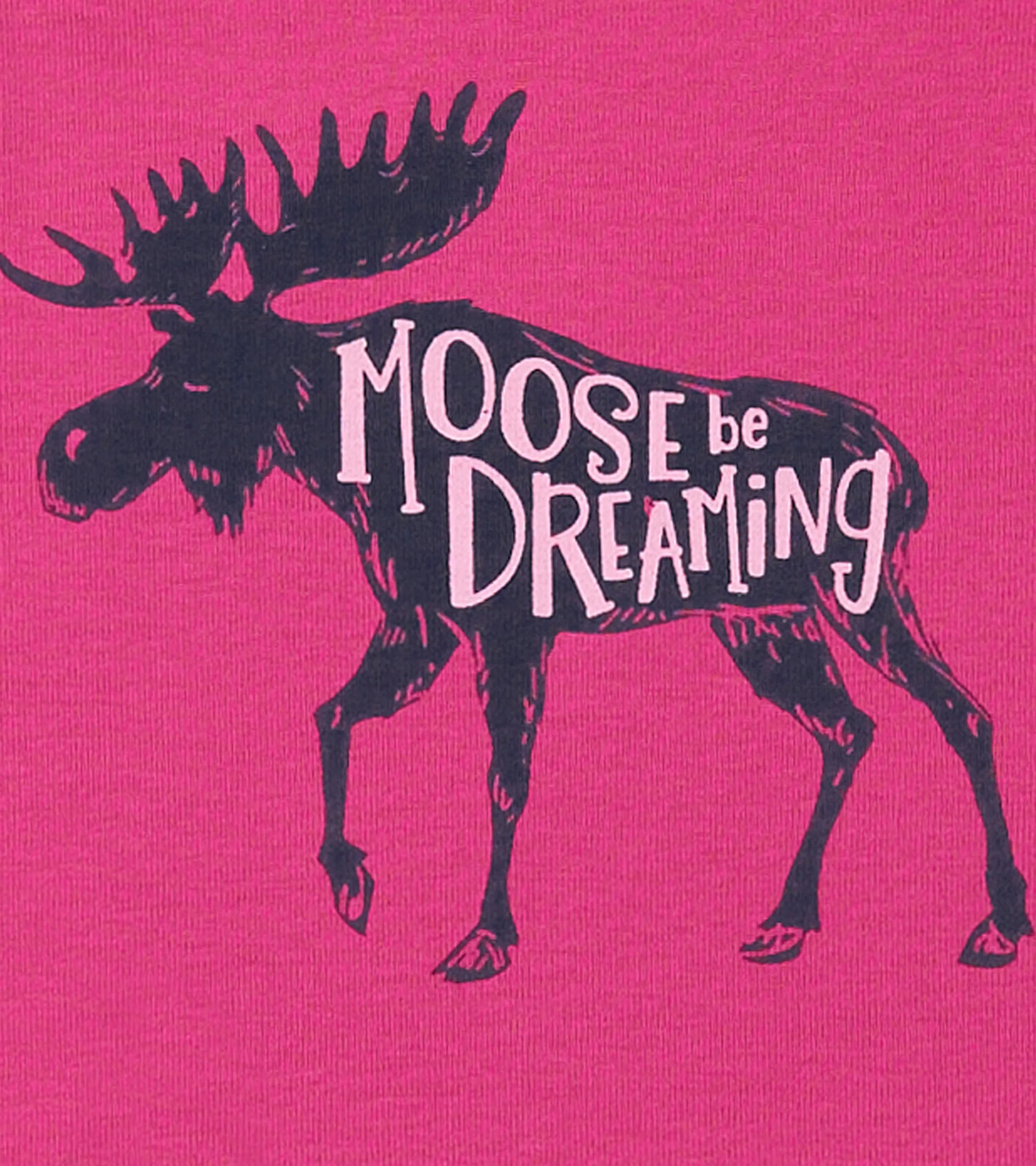 Raspberry Moose Baby Bodysuit & Hat - Image 4
