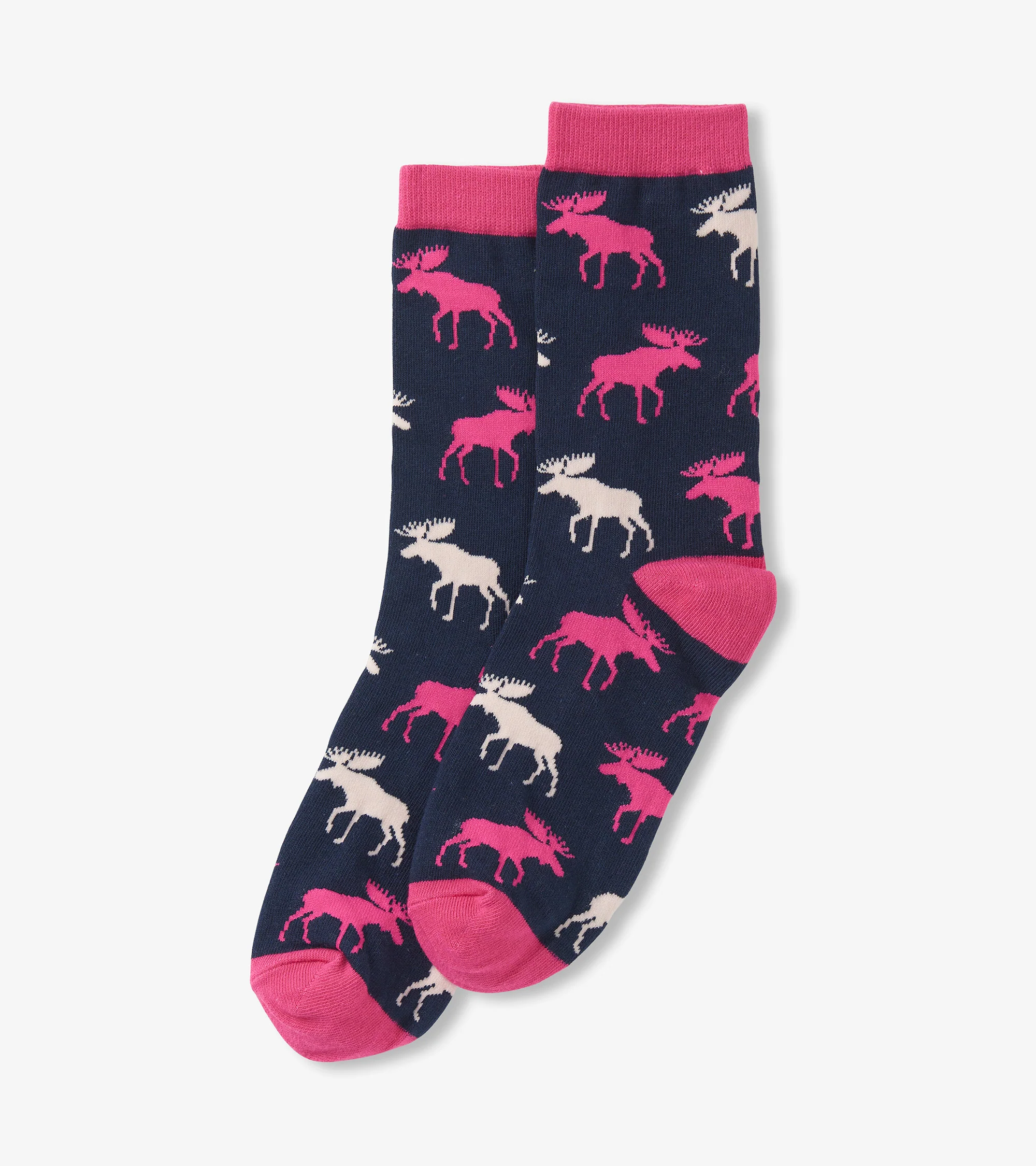 Raspberry Moose Women's Crew Socks - Image 2