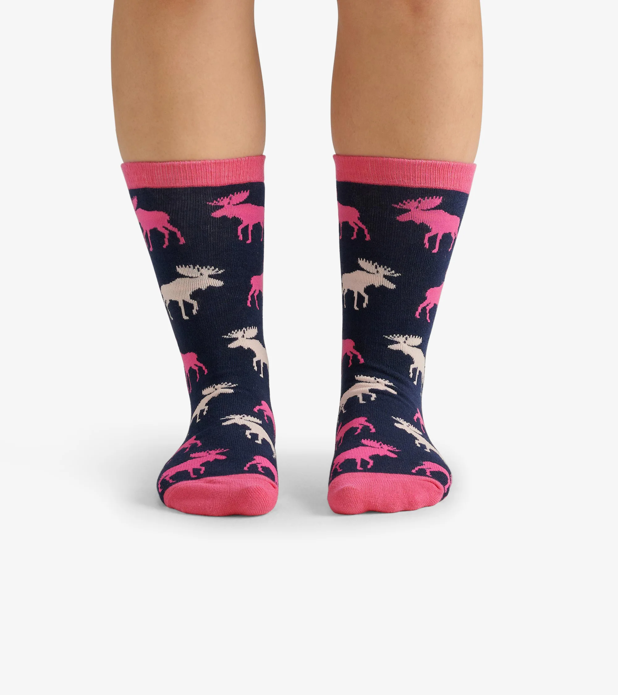 Raspberry Moose Women's Crew Socks - Image 3