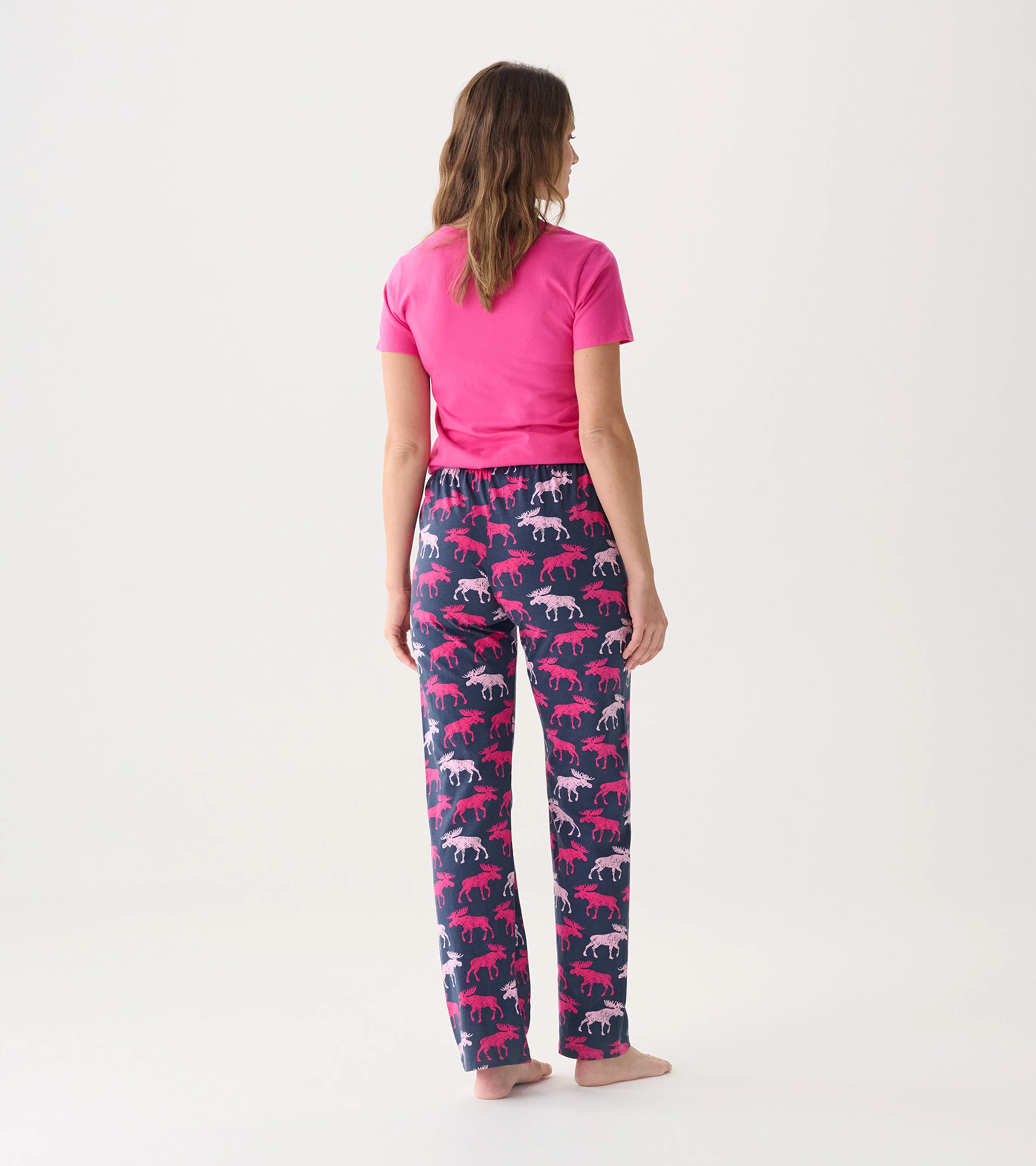 Raspberry Moose Women's Cotton Pajama Pants - Image 4
