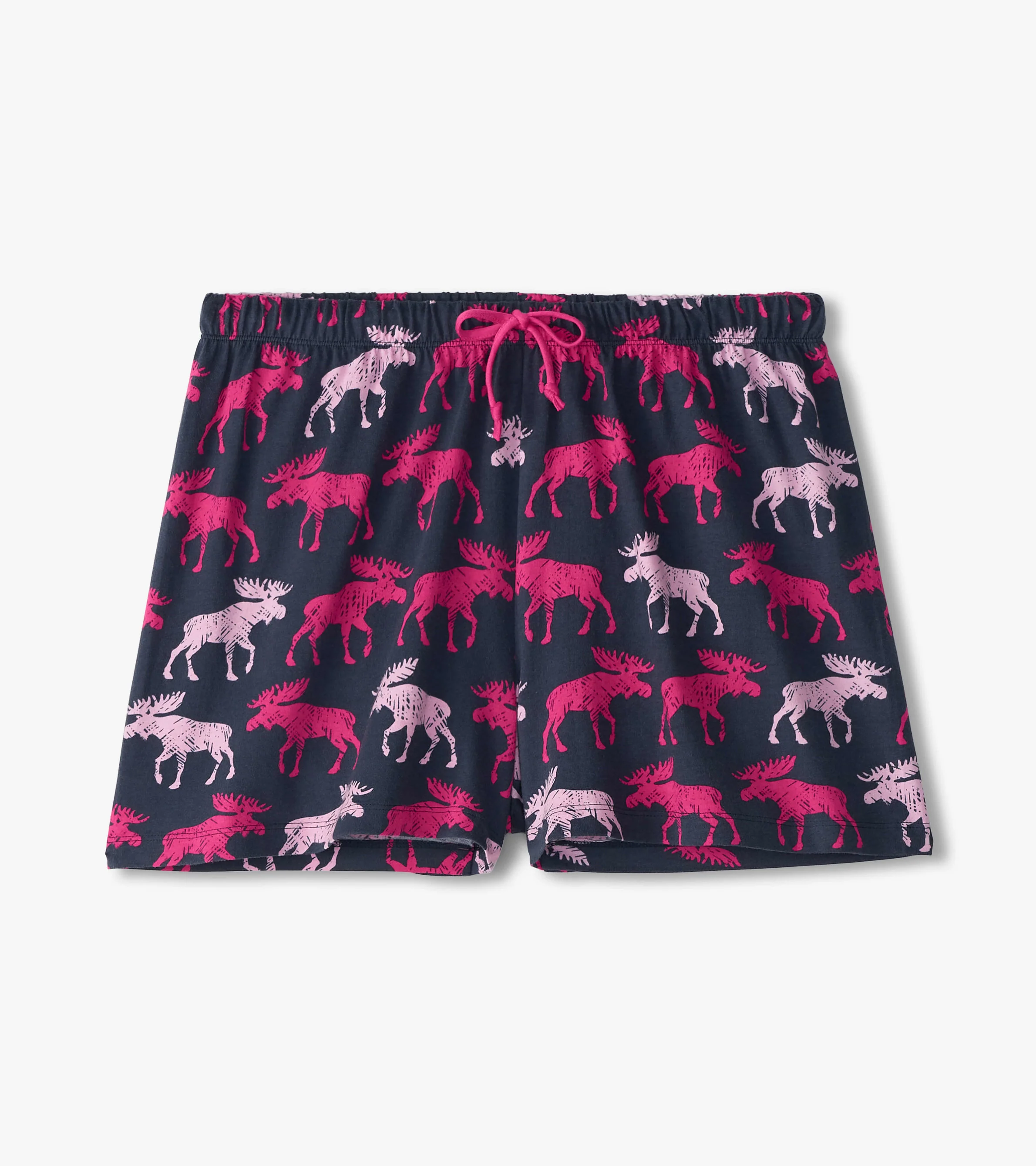 Raspberry Moose Women's Cotton Sleep Shorts - Image 2
