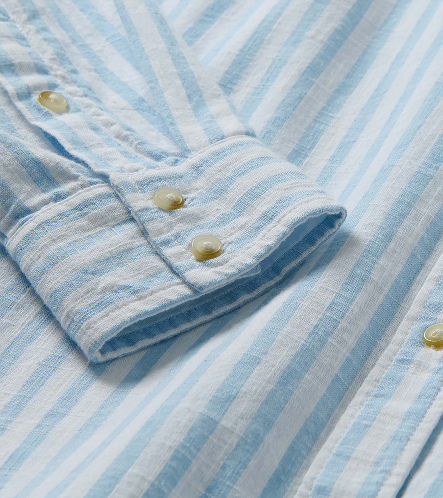 Relaxed Button Down - Cashmere Blue Stripes - Image 9
