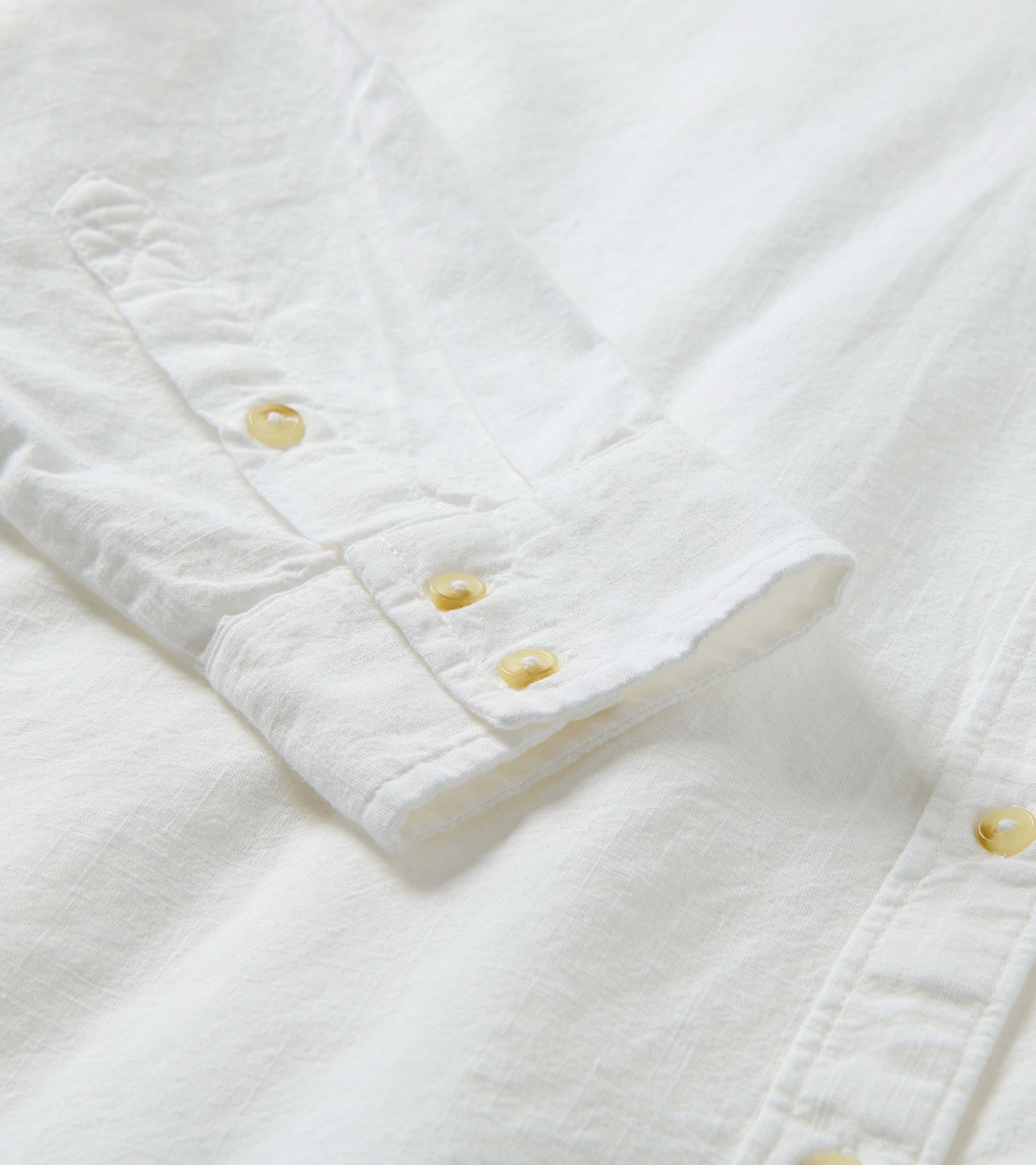 Relaxed Button Down - White - Image 7