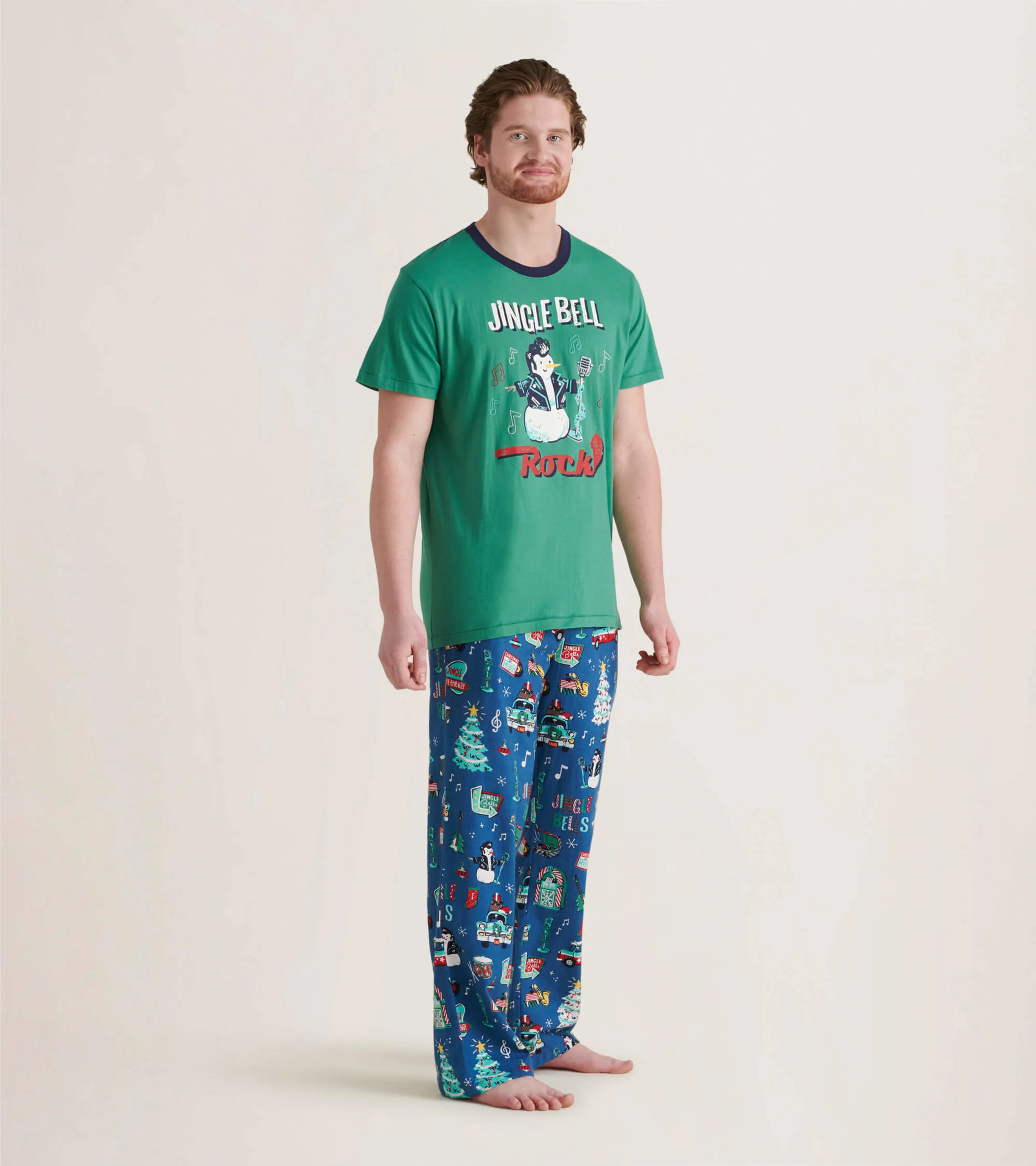 Rockin Holidays Men's Flannel Pajama Pants - Image 2