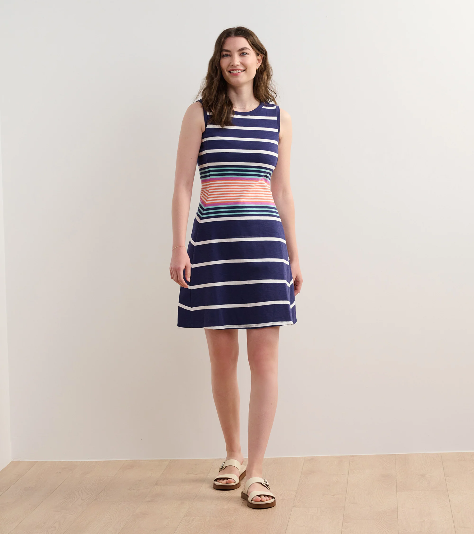 Sarah Dress - Sunset Stripes - Image 3