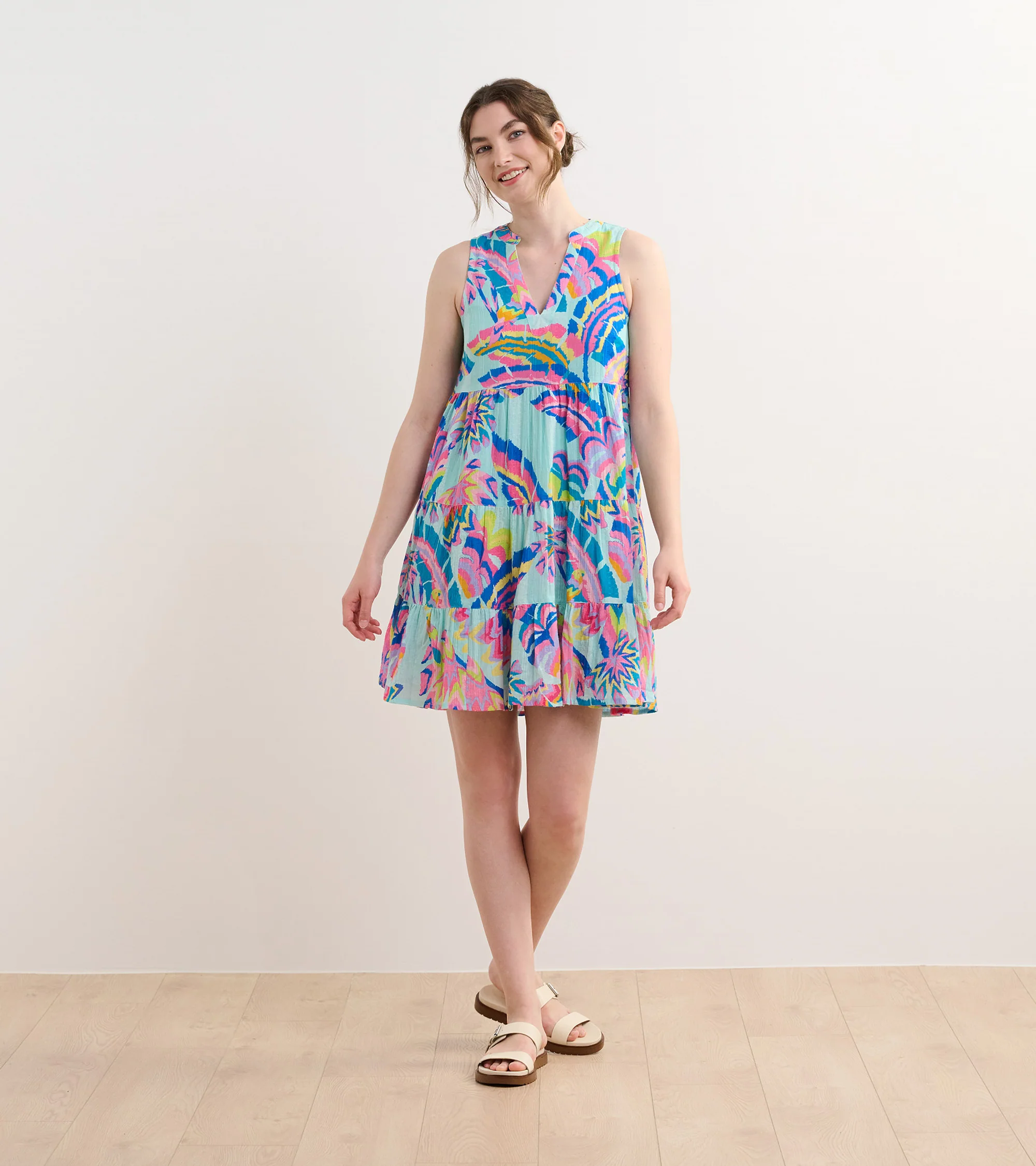 Savannah Dress - Blooming Palms - Image 2