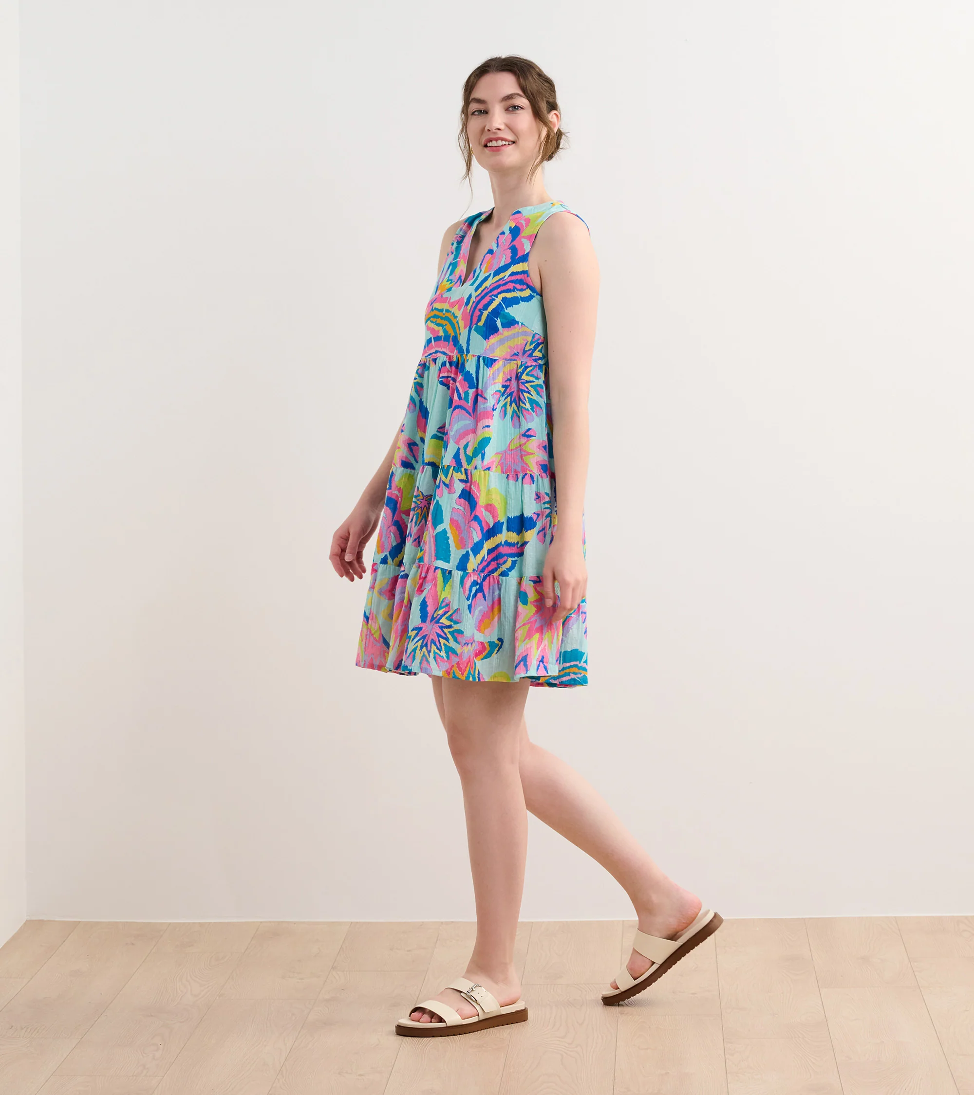 Savannah Dress - Blooming Palms - Image 3