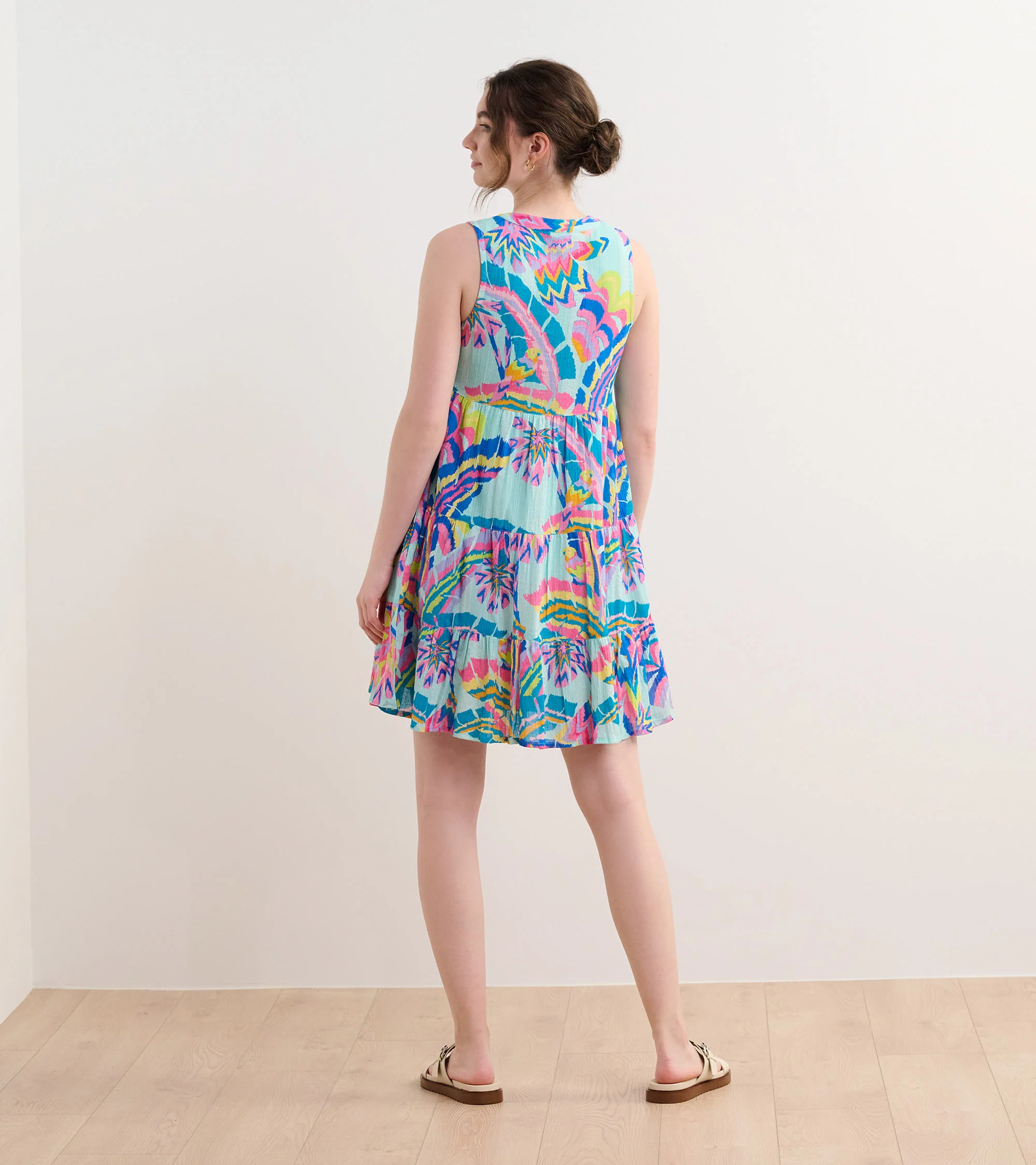Savannah Dress - Blooming Palms - Image 4