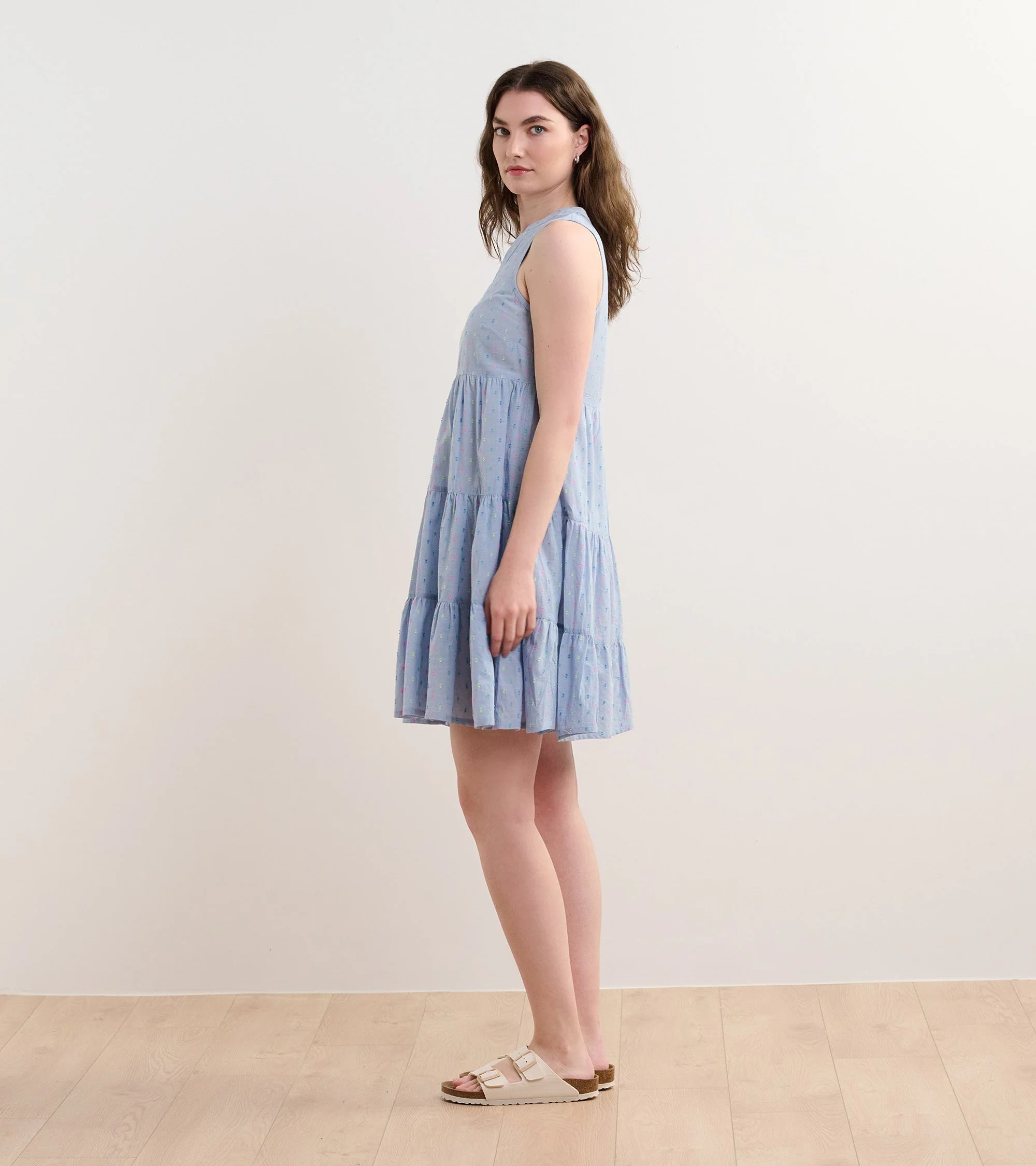Savannah Dress - Bright Spot Chambray - Image 4