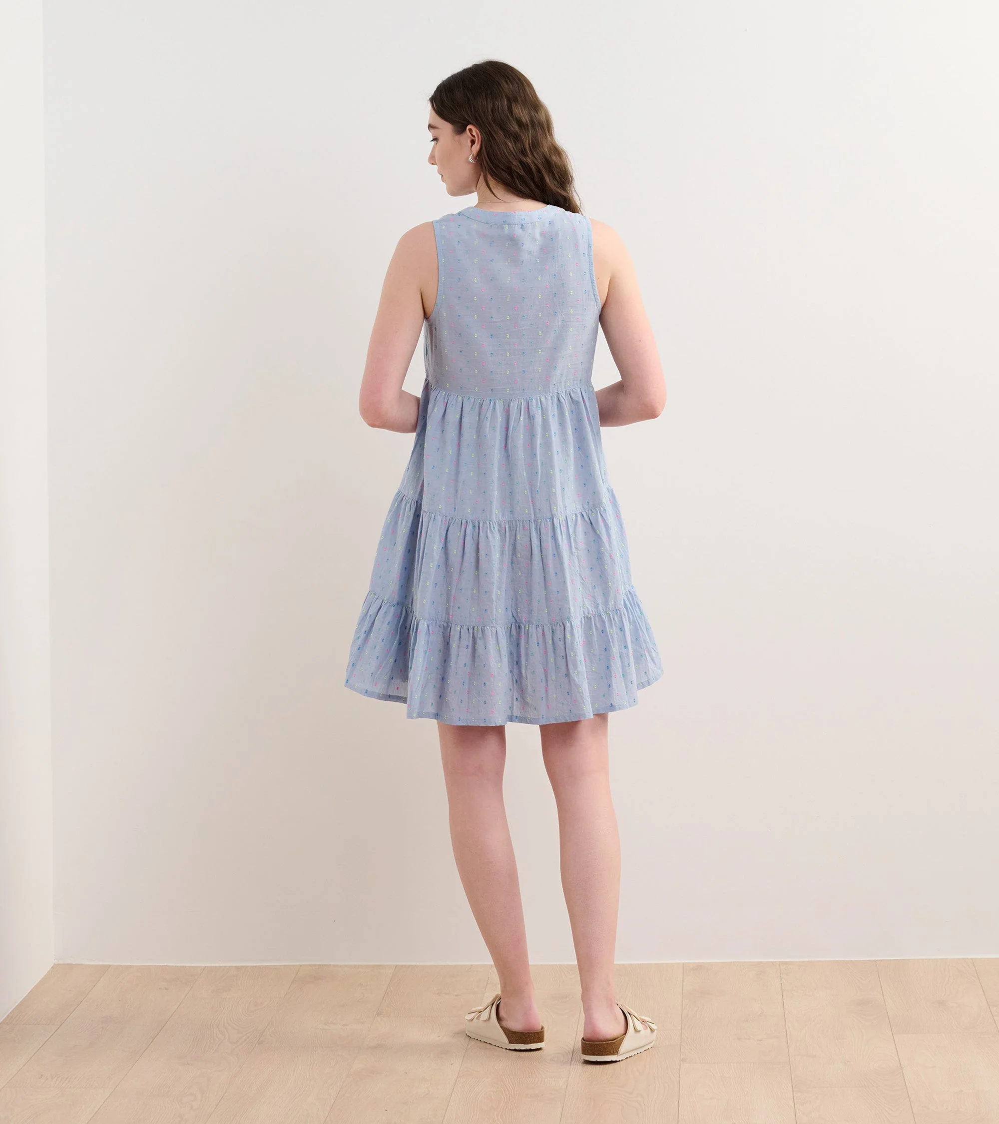 Savannah Dress - Bright Spot Chambray - Image 5